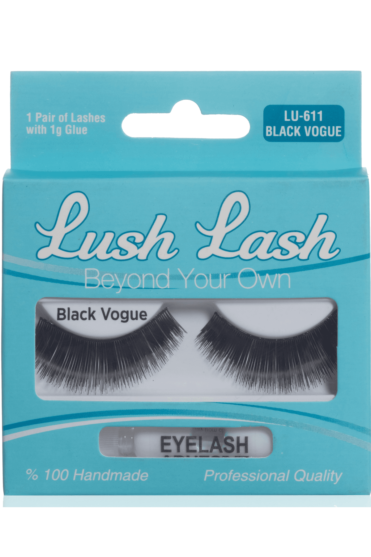 LUSH LASH FALSE EYELASH BLACK VOGUE