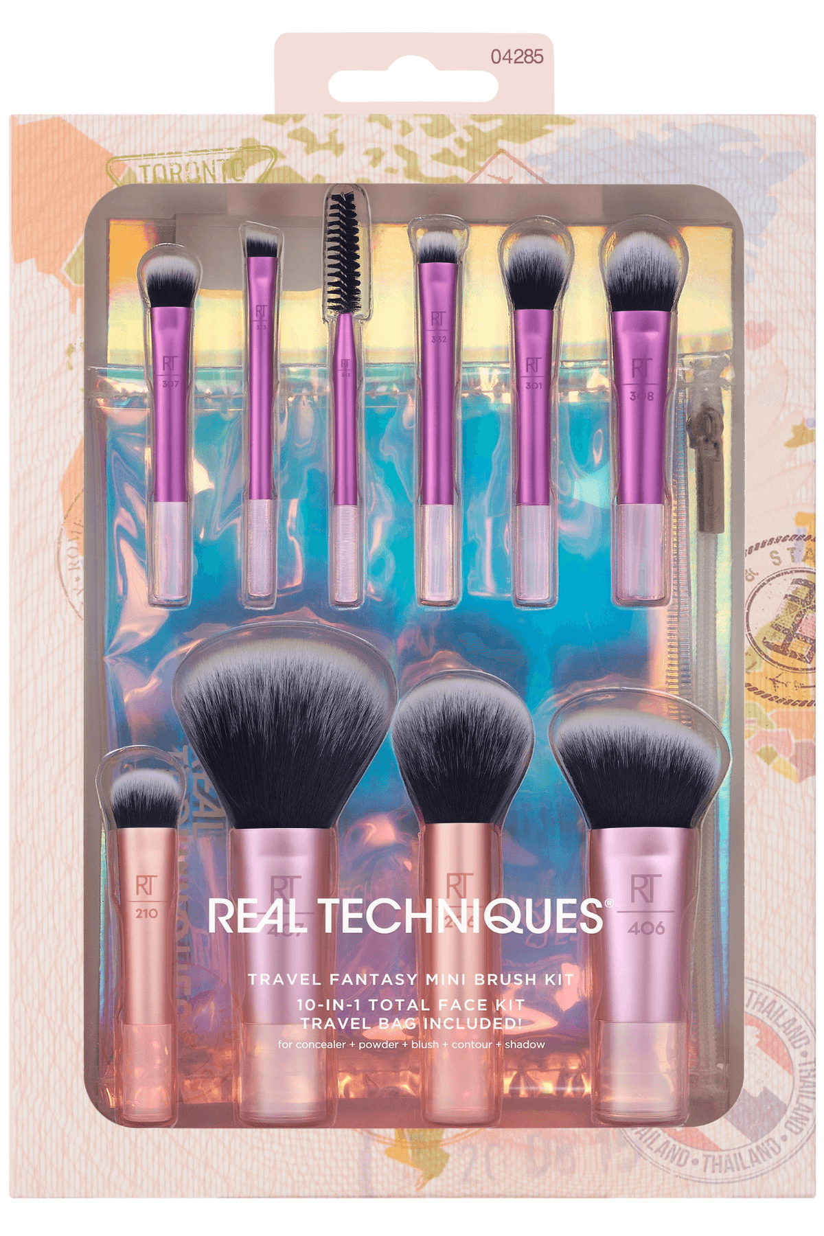 REAL TECHNIQUES MINI TRAVEL BRUSH SET