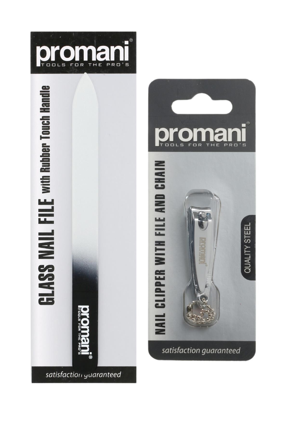 Promani Chain Nail Clipper+Glass File