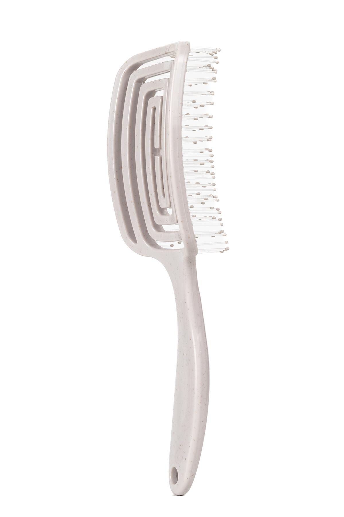 Glide’n Style Eco Flexi Paddle Brush – Doğa Dostu Esnek Saç Açma ve Tarama Fırçası