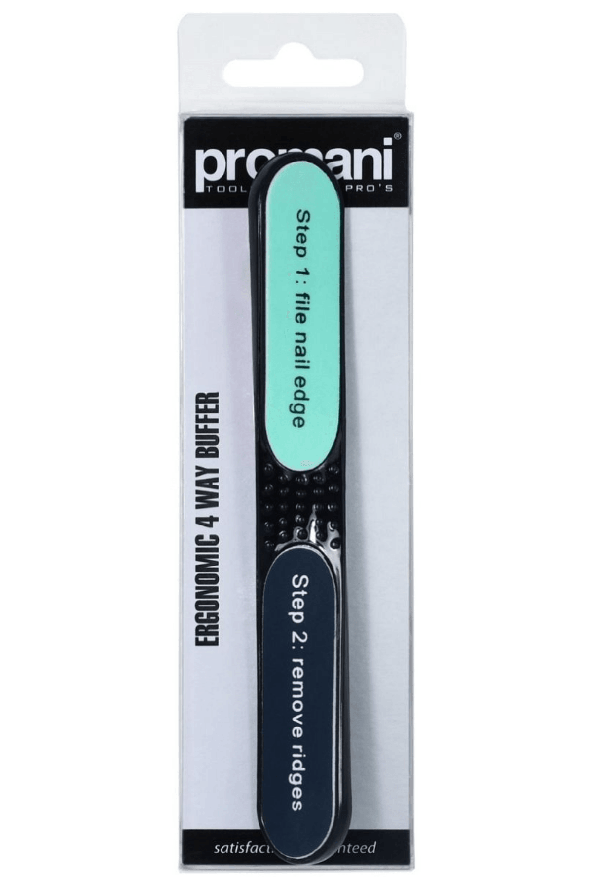 PROMANI ERGONOMIC 4 STAGE NAIL POLISHING RASP