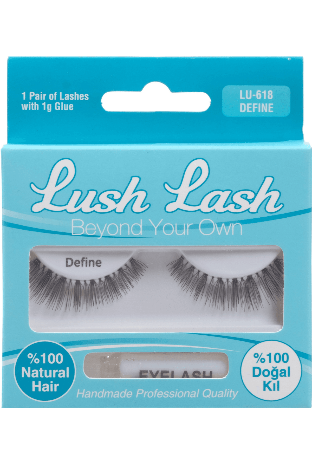 LUSH LASH 100% NATURAL HAIR DEFINE FALSE EYELASH