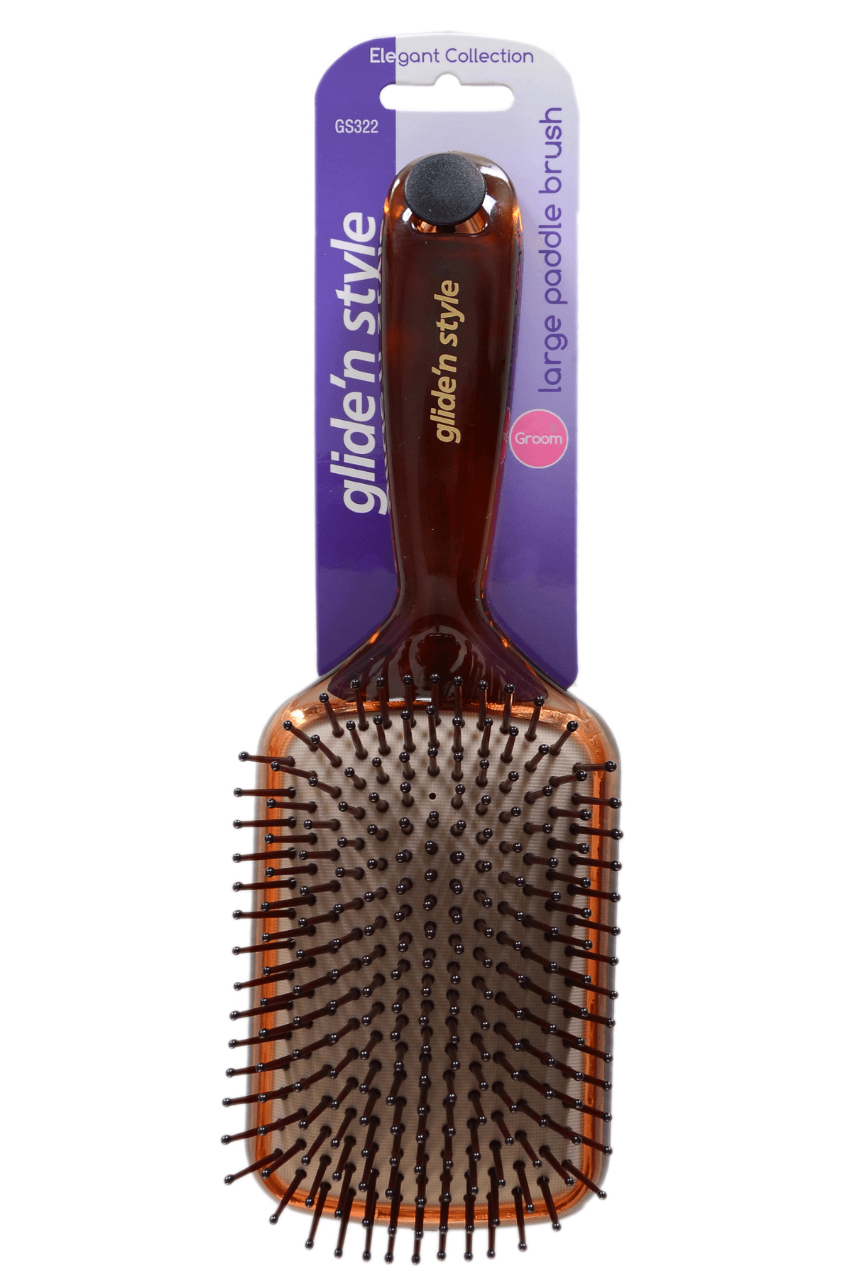 GLIDE'N STYLE ELEGANT SERIES LARGE PADDLE BRUSH