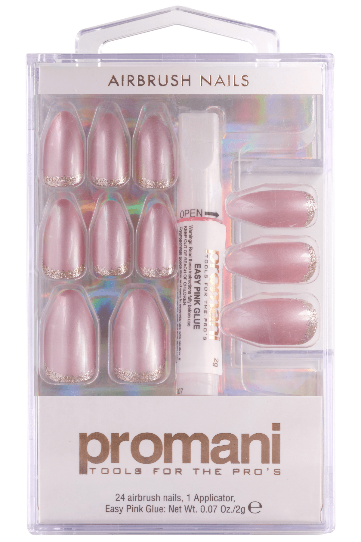 PROMANİ CONTOUR PEARL PINK FALSE NAIL KIT