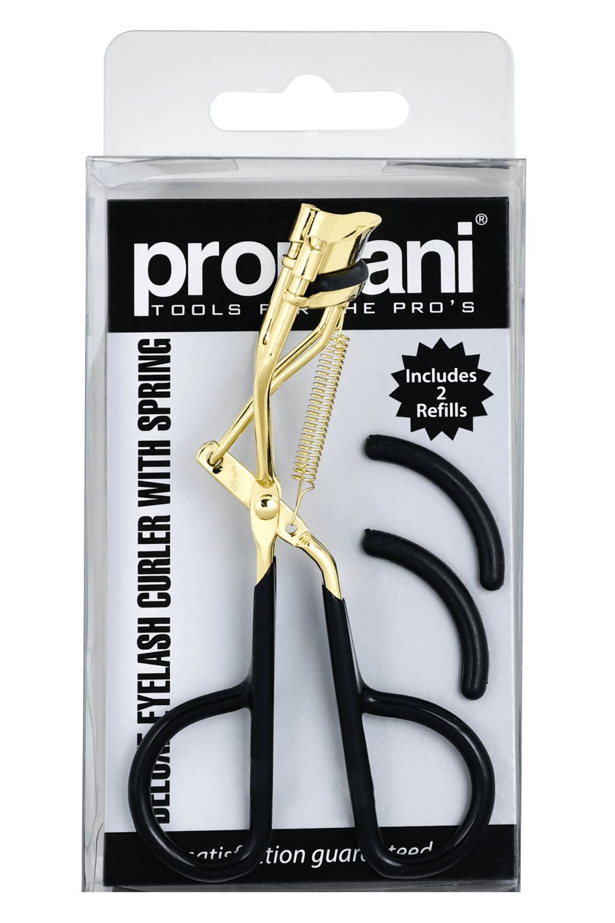 PROMANI SPRING EYELASH CURLER (WITH 2 SPARE TIRE)