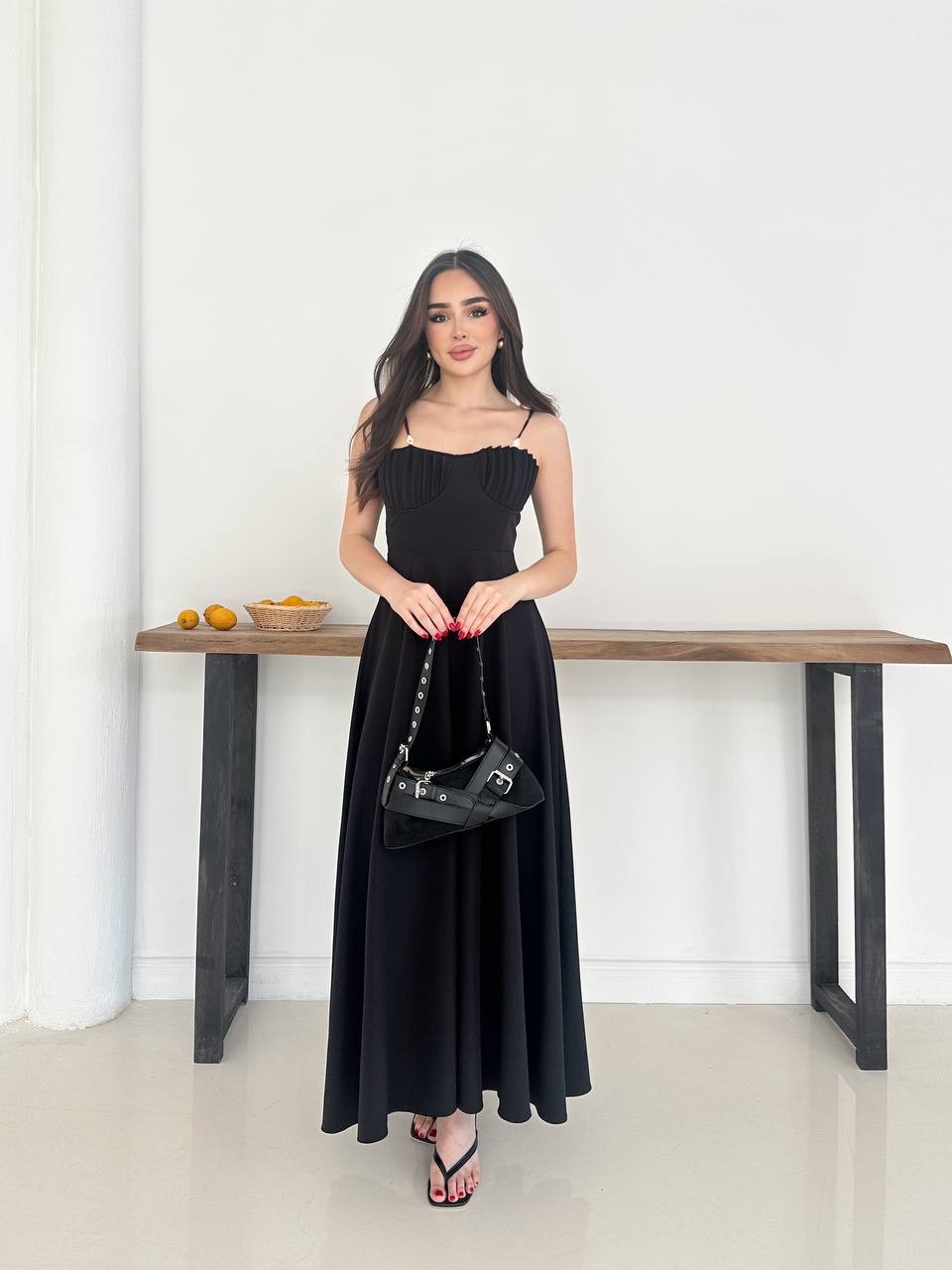 Zr Model Siyah Elbise 
