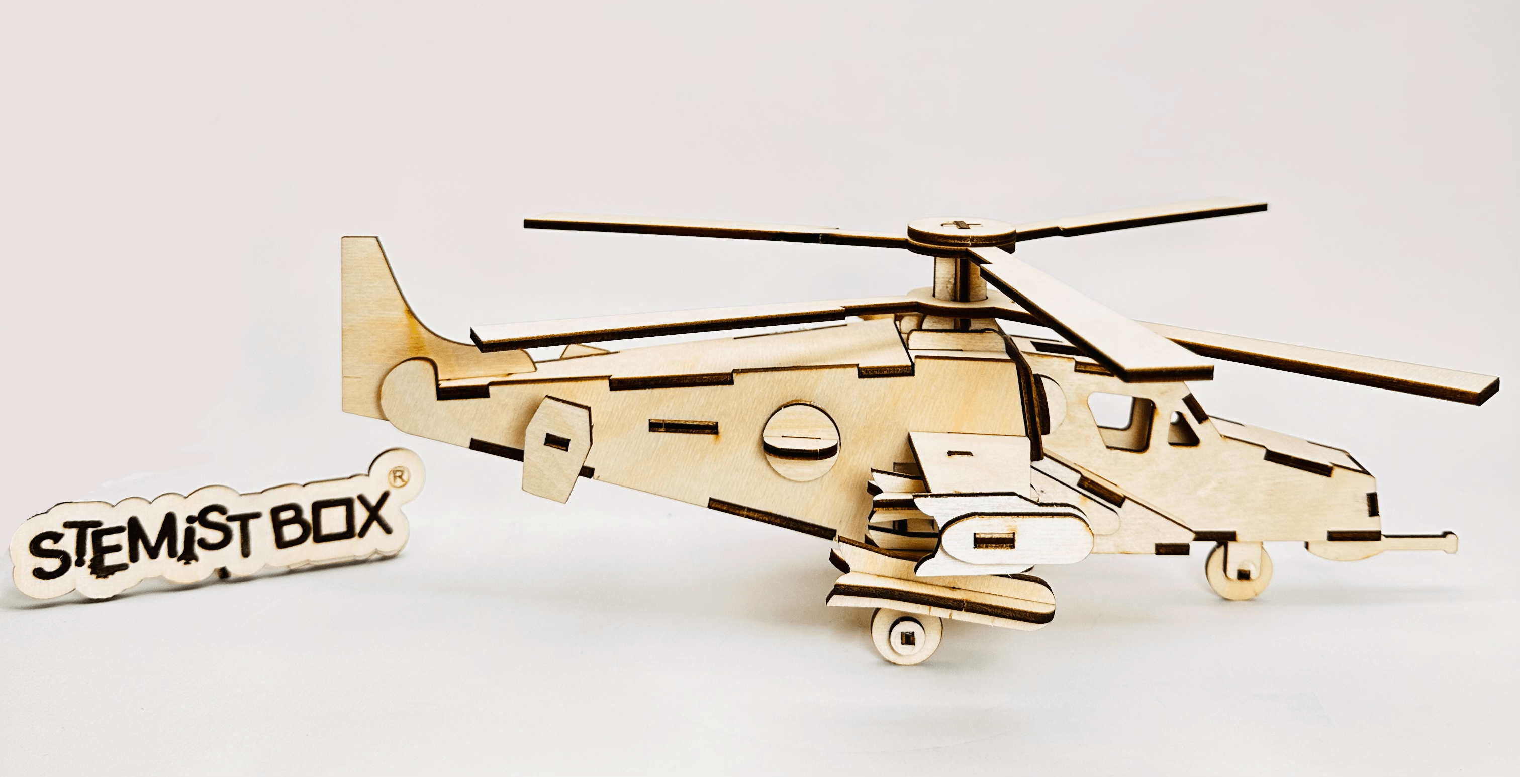 Operasyon Kopter: Ahşap Atak Helikopter Modeli