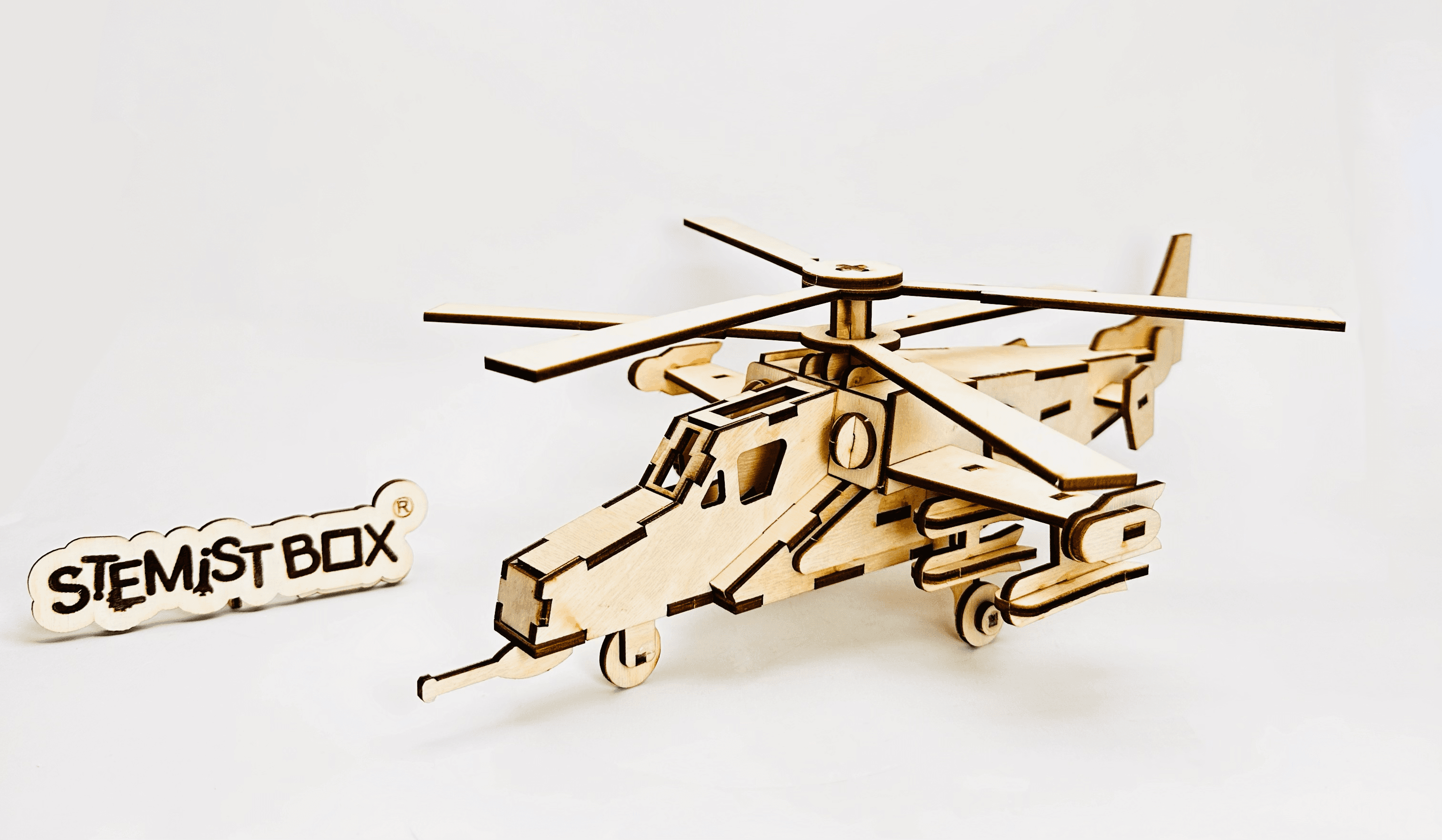 Operasyon Kopter: Ahşap Atak Helikopter Modeli