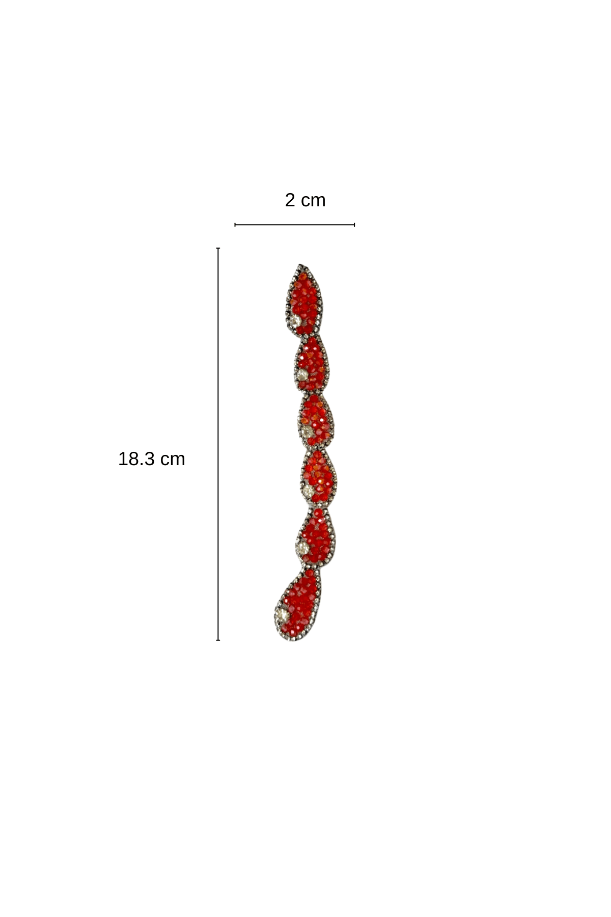 Yapıştırma Boncuk ve Taş Detaylı Aksesuar