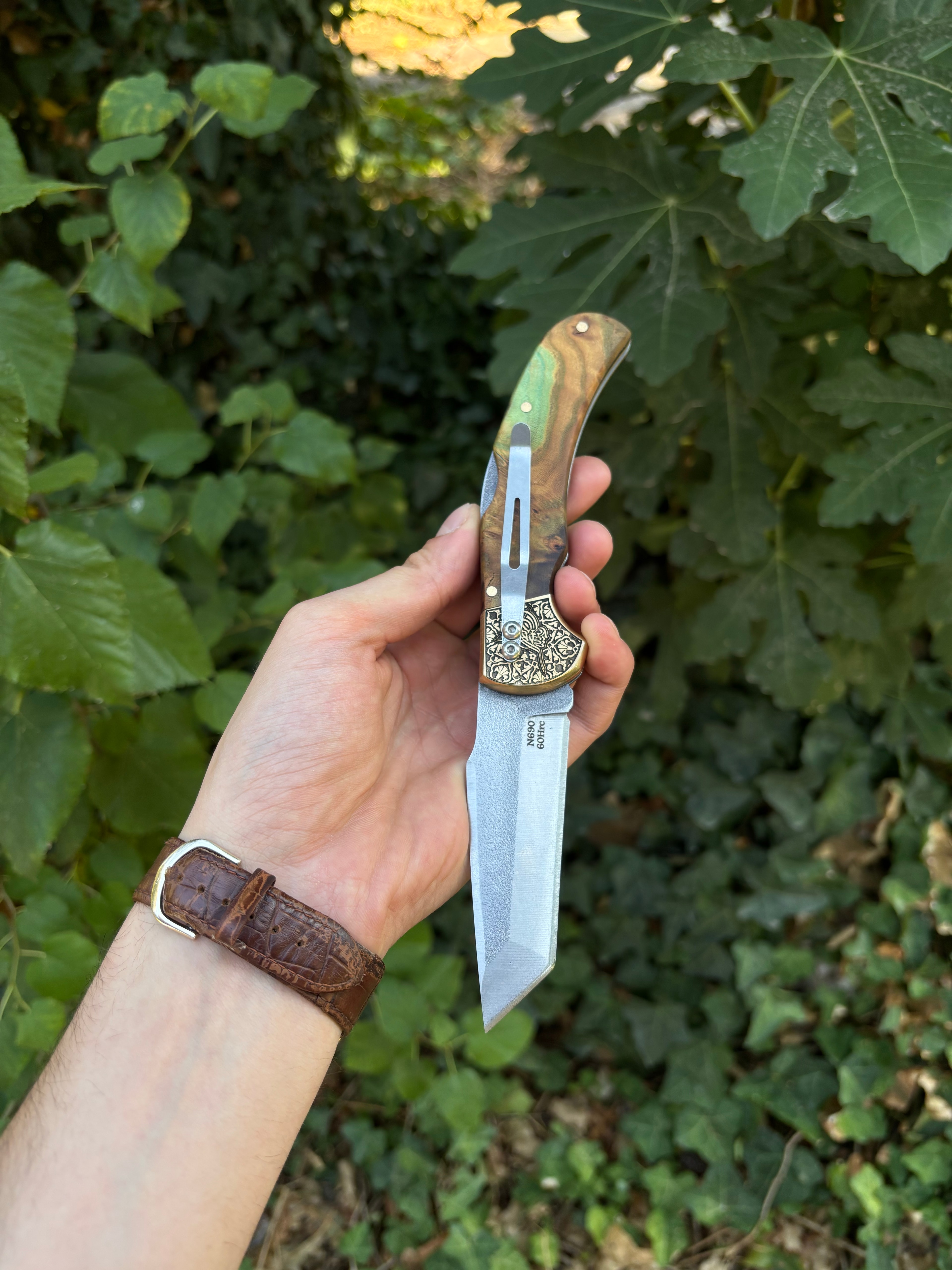 N690 Katlanır Tanto Çakı Bıçak Model