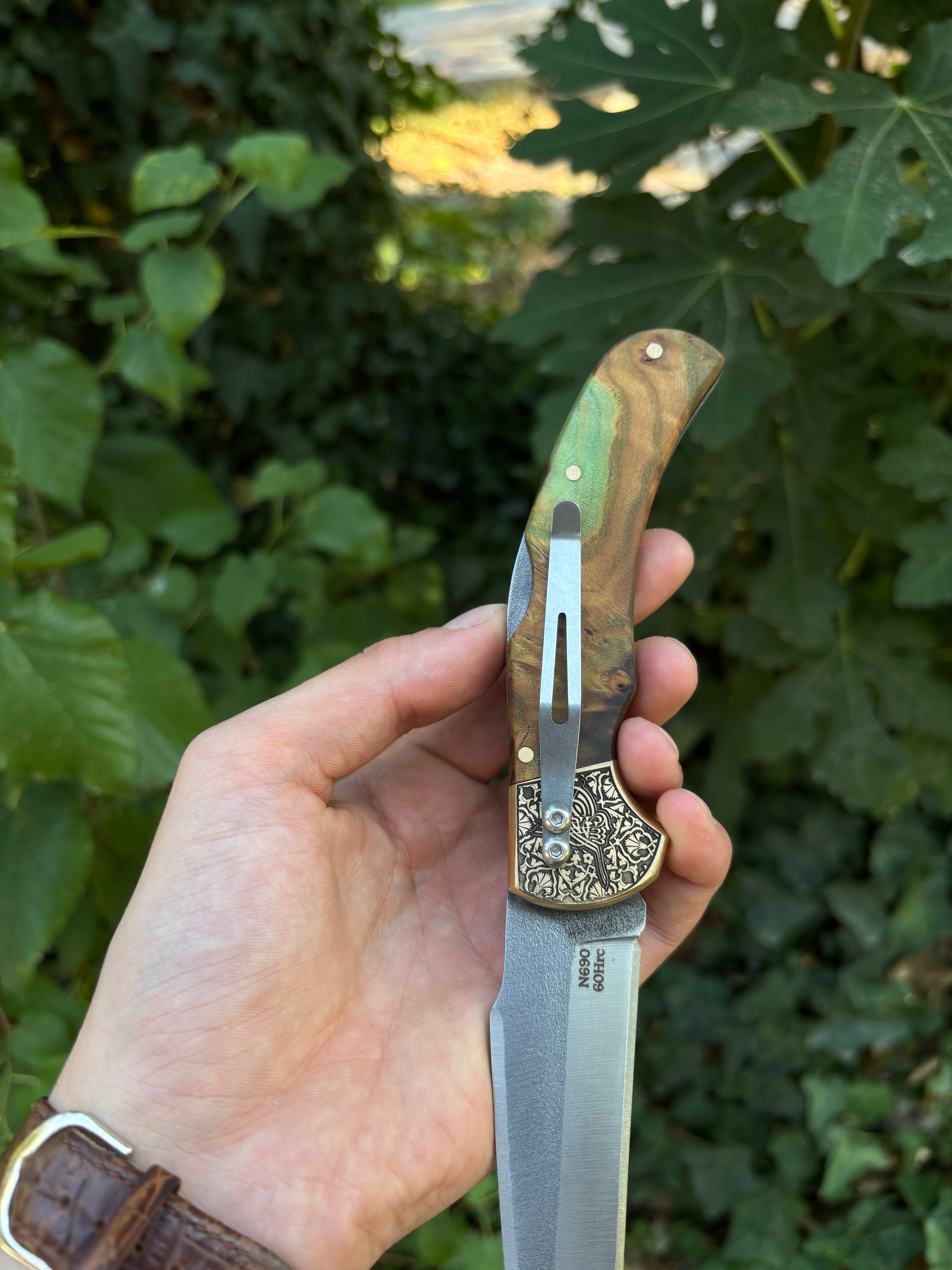 N690 Katlanır Tanto Çakı Bıçak Model