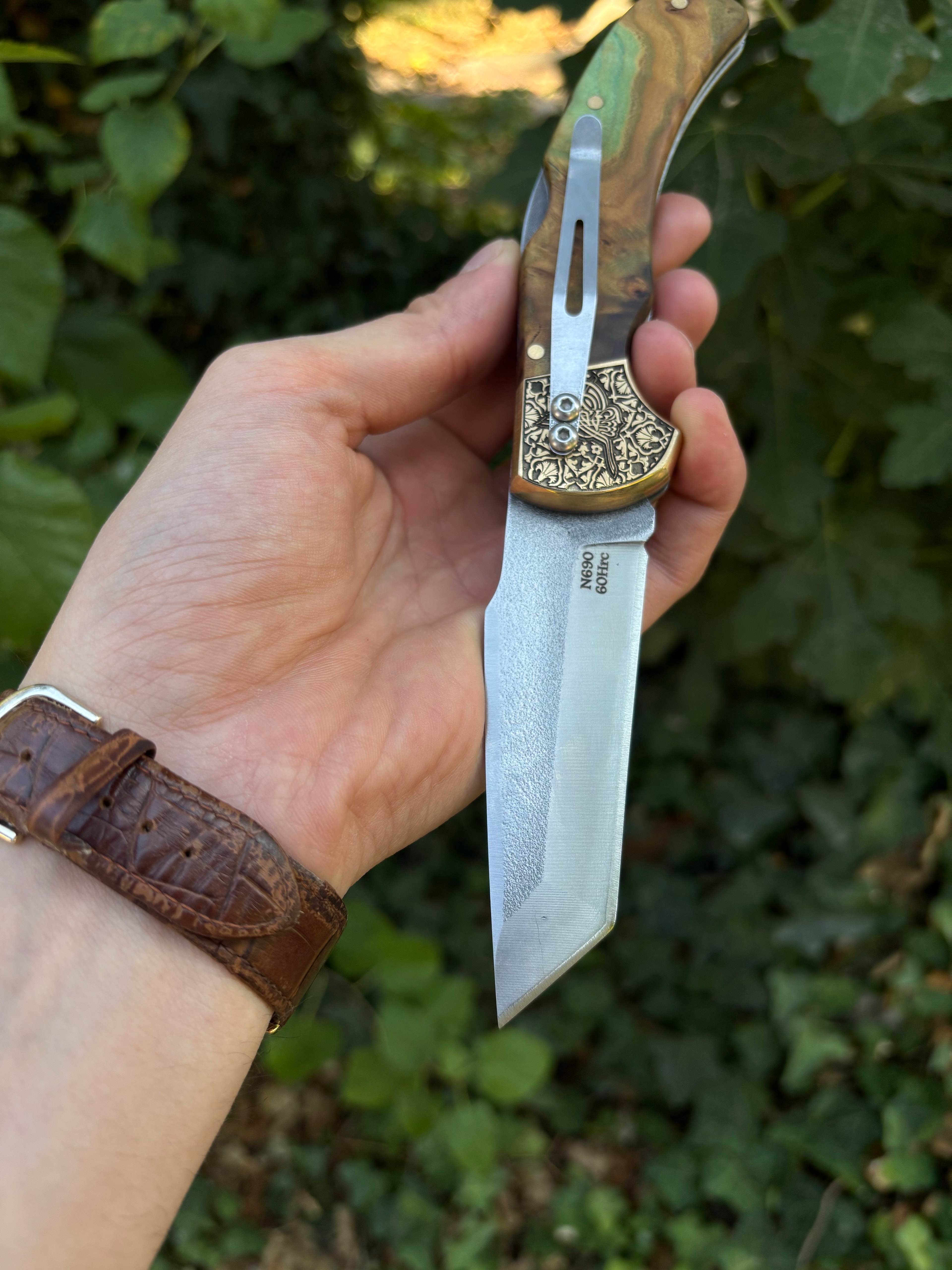 N690 Katlanır Tanto Çakı Bıçak Model