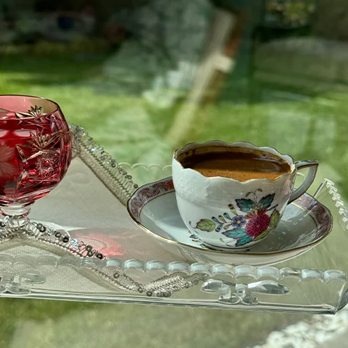 Nazende Silver 2'li Sunum Peçetesi