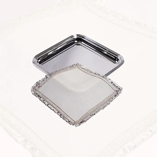 Nazende Silver 2'li Sunum Peçetesi