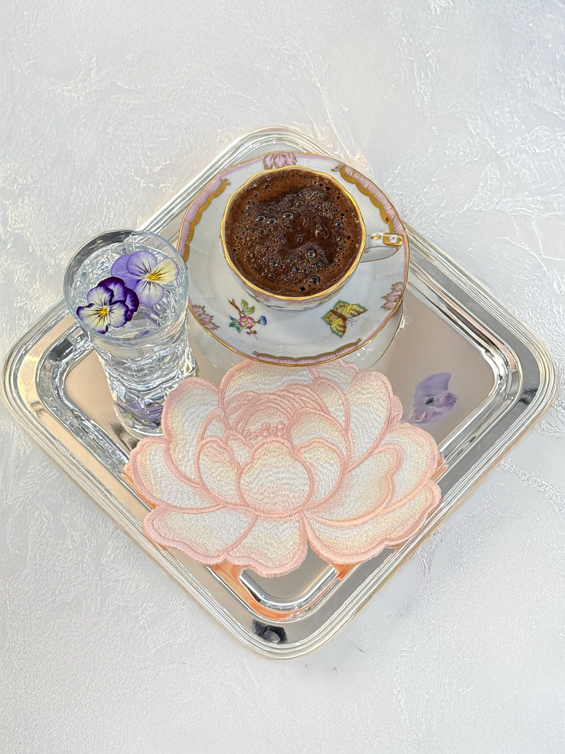 Şakayık 2'li Sunum Peçetesi