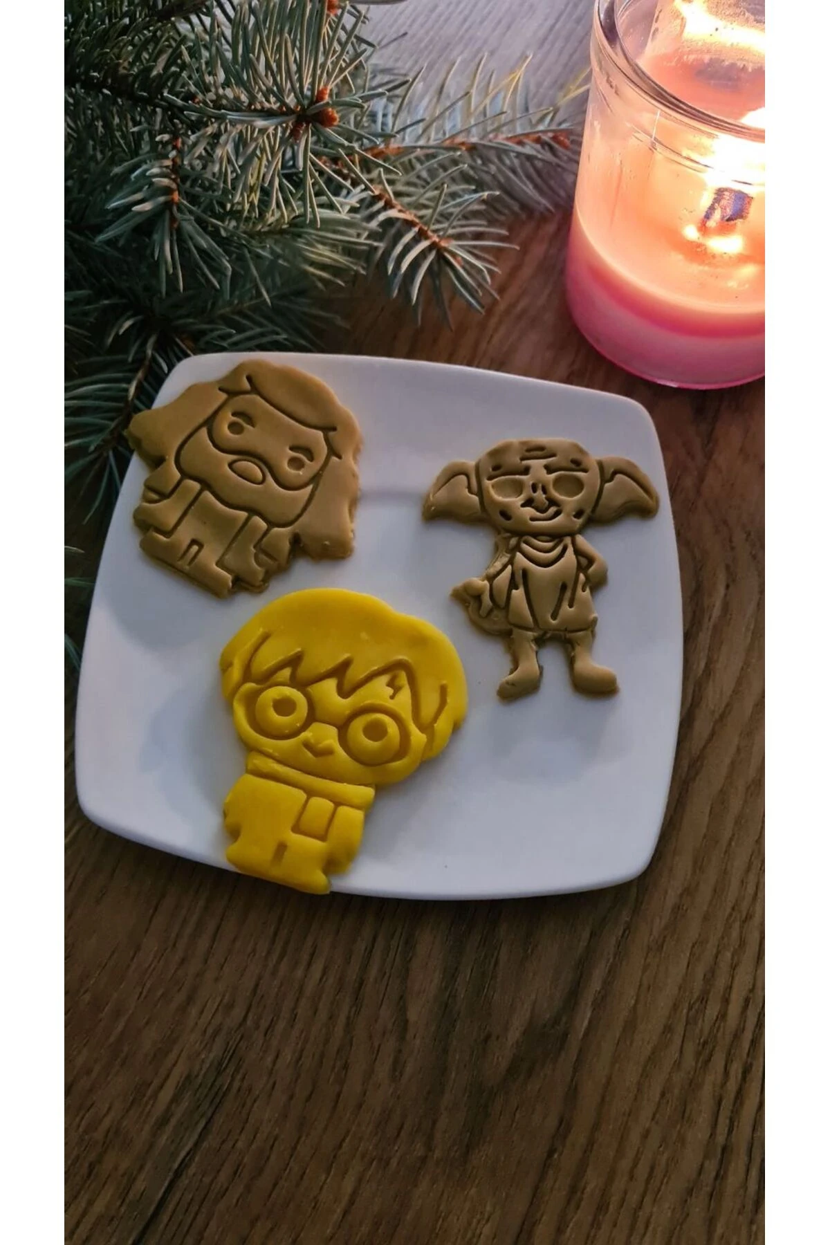 Harry Potter Hamur Şekillendirici / Kurabiye / Seramik / Oyun Kalıbı