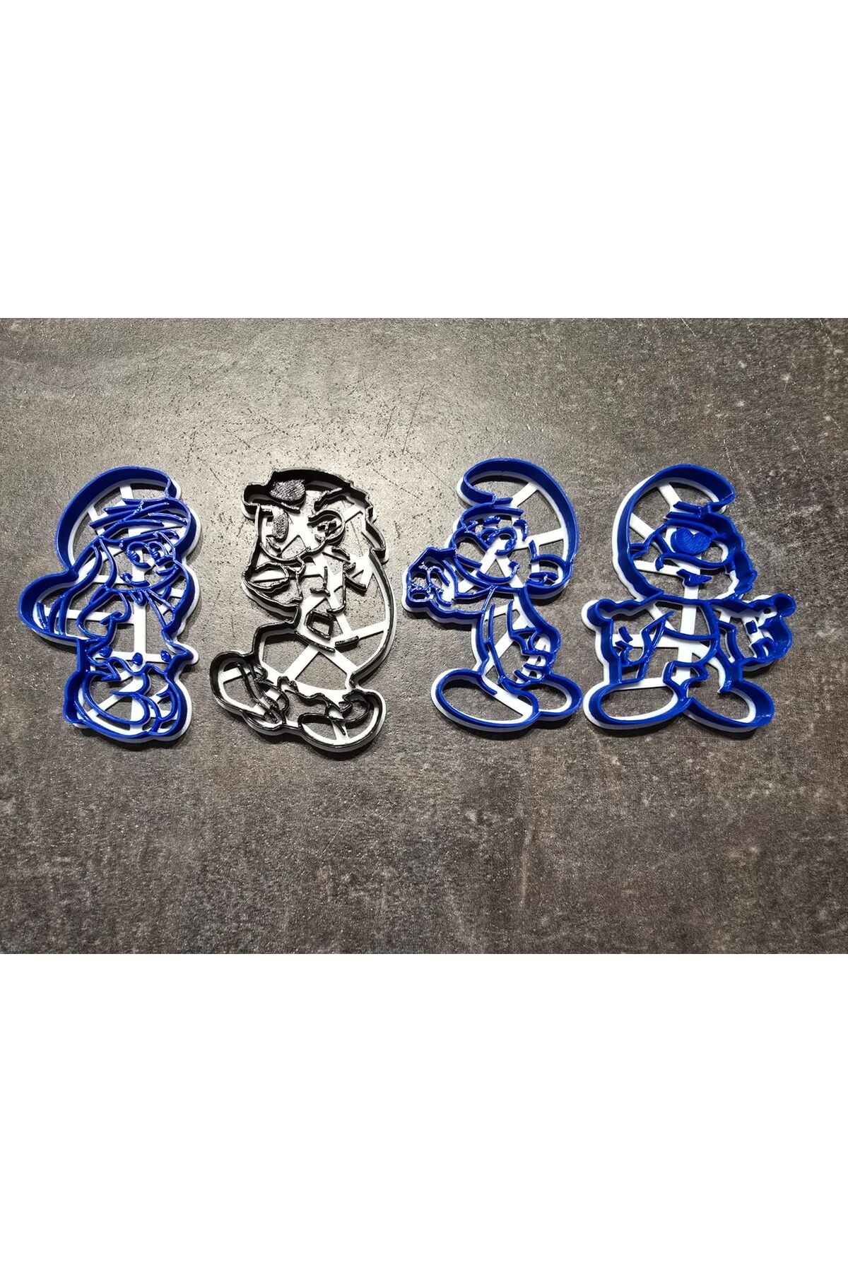 Şirinler Kurabiye Kalıpları-Seramik Kesiciler