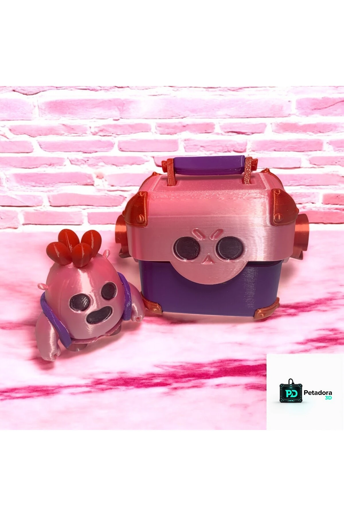 Brawl Stars - Megabox-Coin Biriktir - Pembe-Mor Melodie versiyon