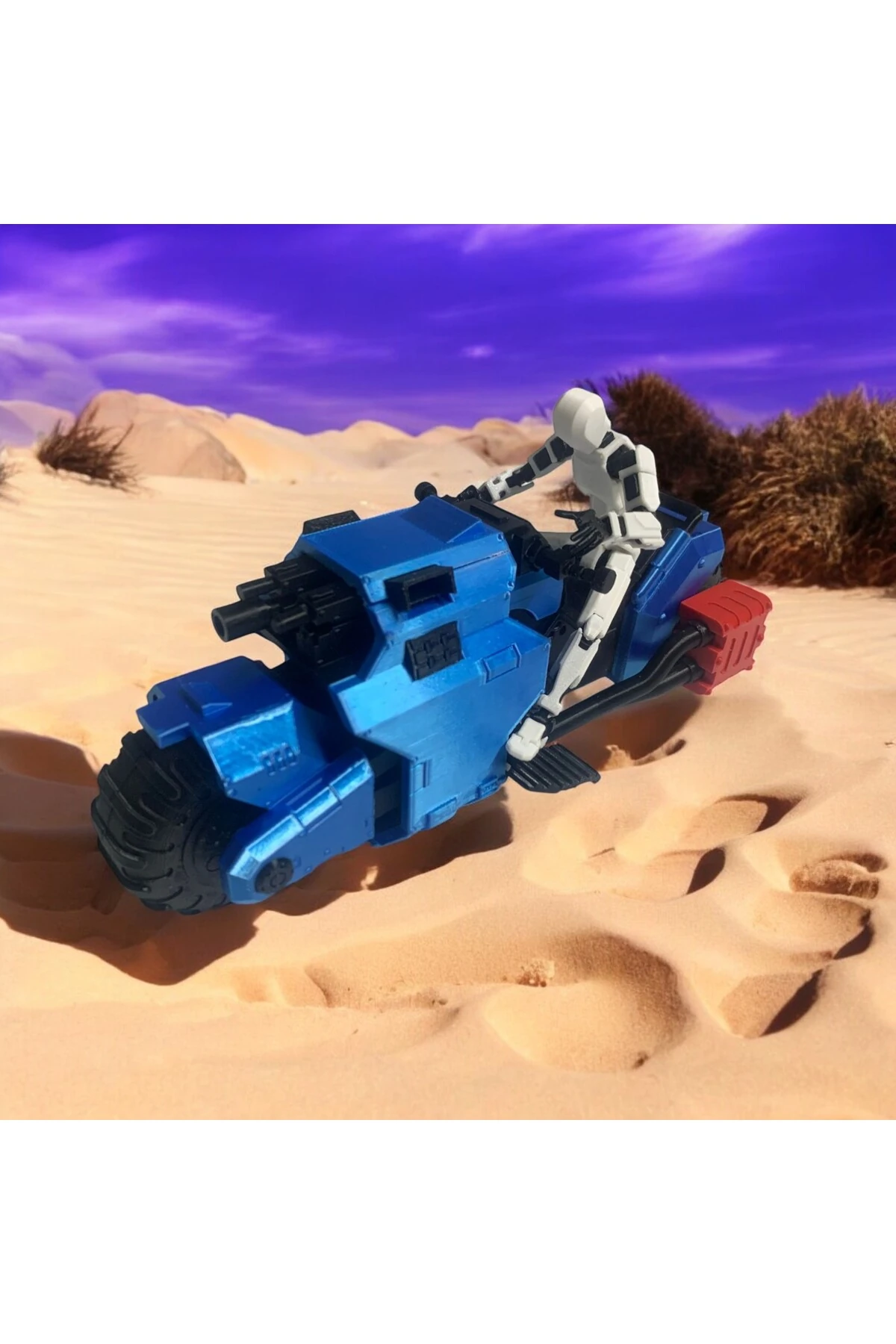 Warhammer Titan 13  Dummy Aksiyon Figürü Uyumlu  Motorsiklet