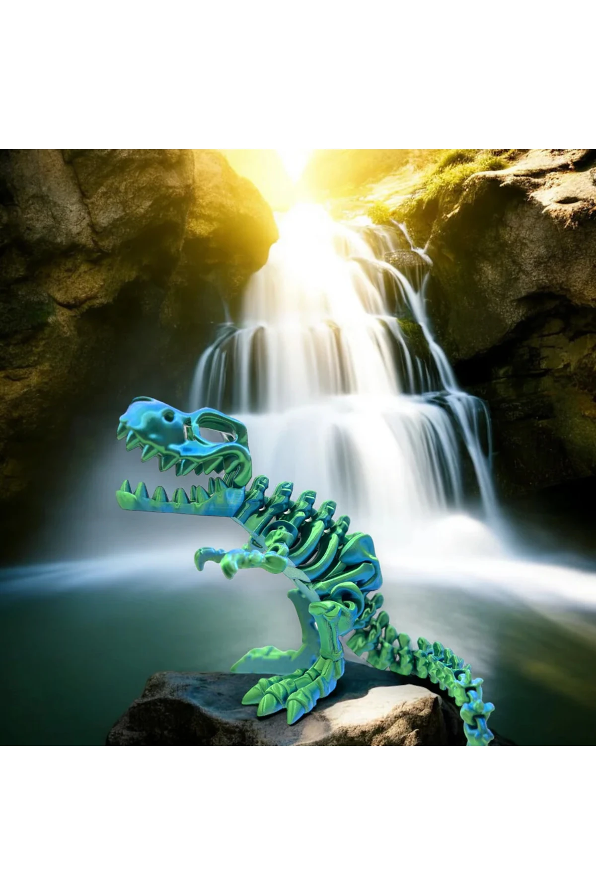 Dinozor - T-REX İskelet Hareketli Oyuncak Figür