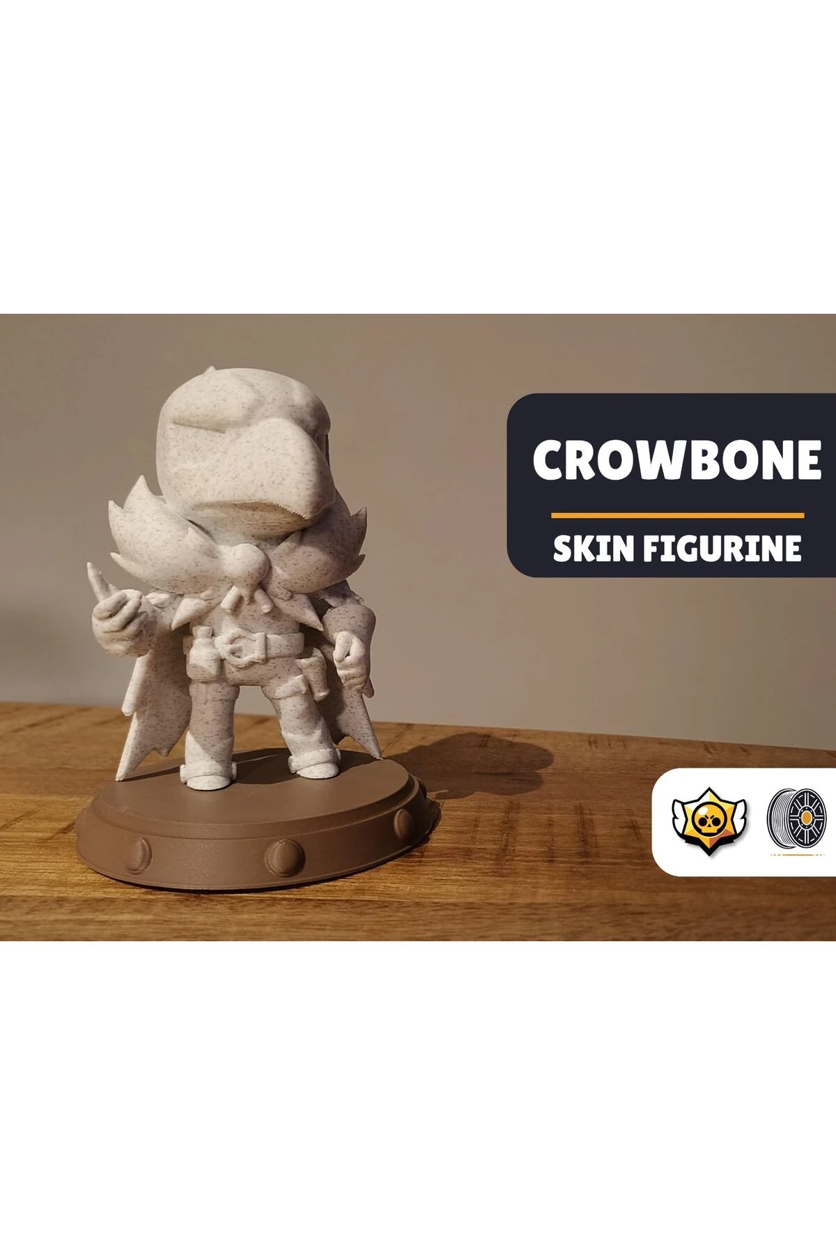 Brawl Stars - Crowbone KENDİN BOYA