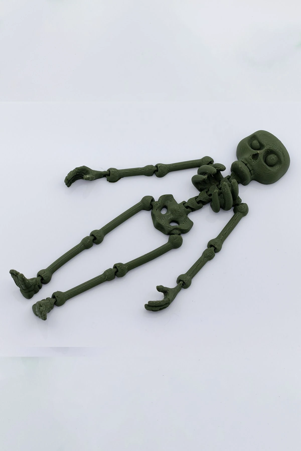 Haki İnsan İskelet Figürlü Hareketli Oyuncak