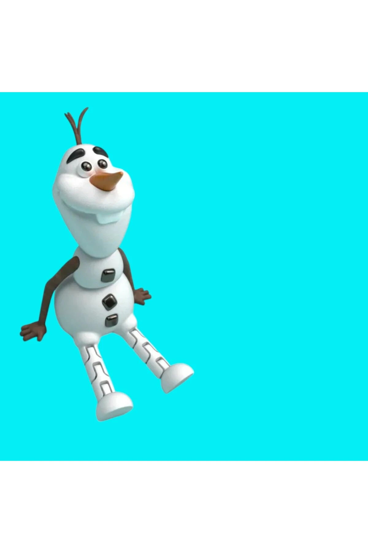 Karlar Ülkesi - Olaf Ayakları Hareketli Oyuncak Figür