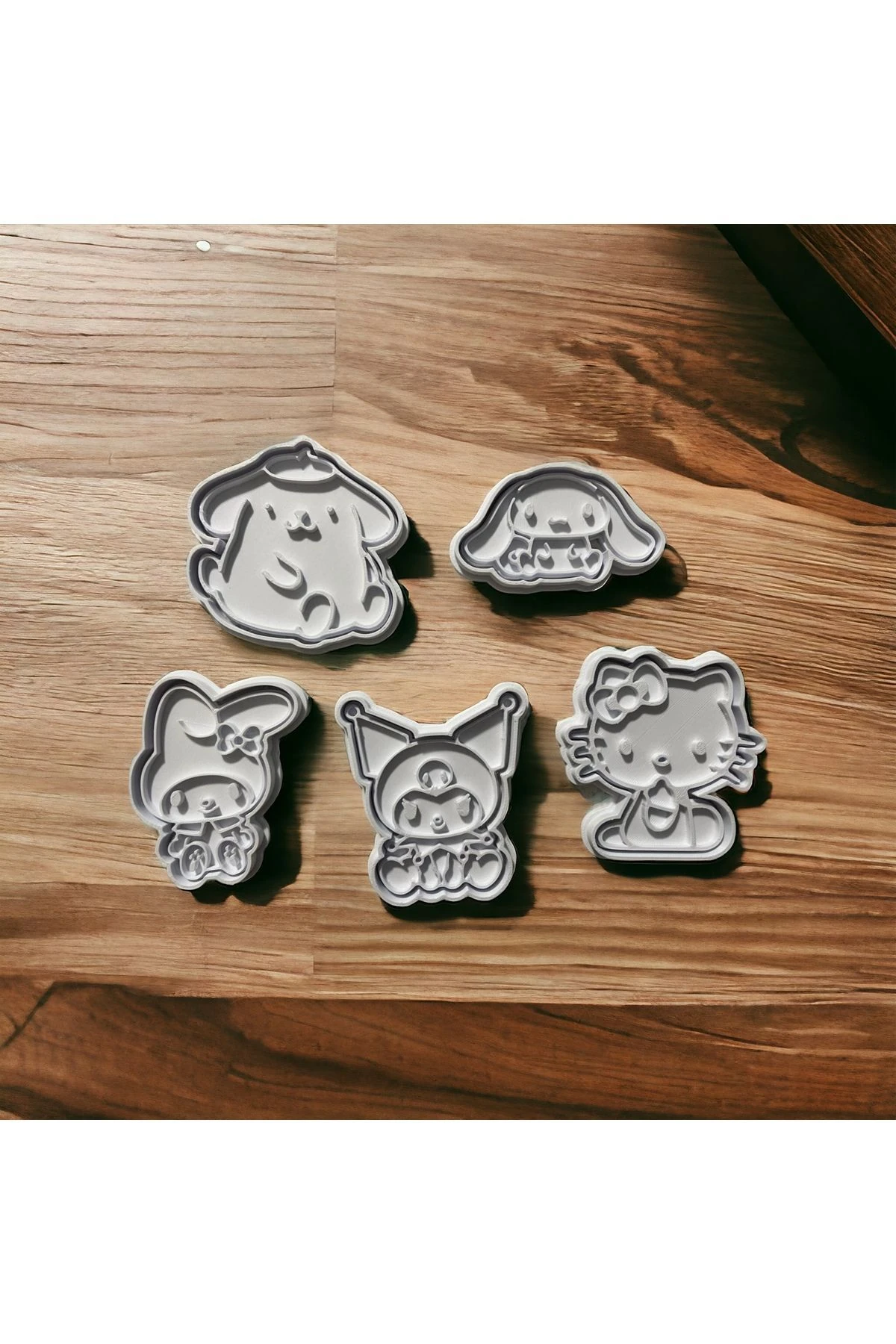 Sanrio Hello Kitty Hamur Kurabiye Kalıbı 5 Adet