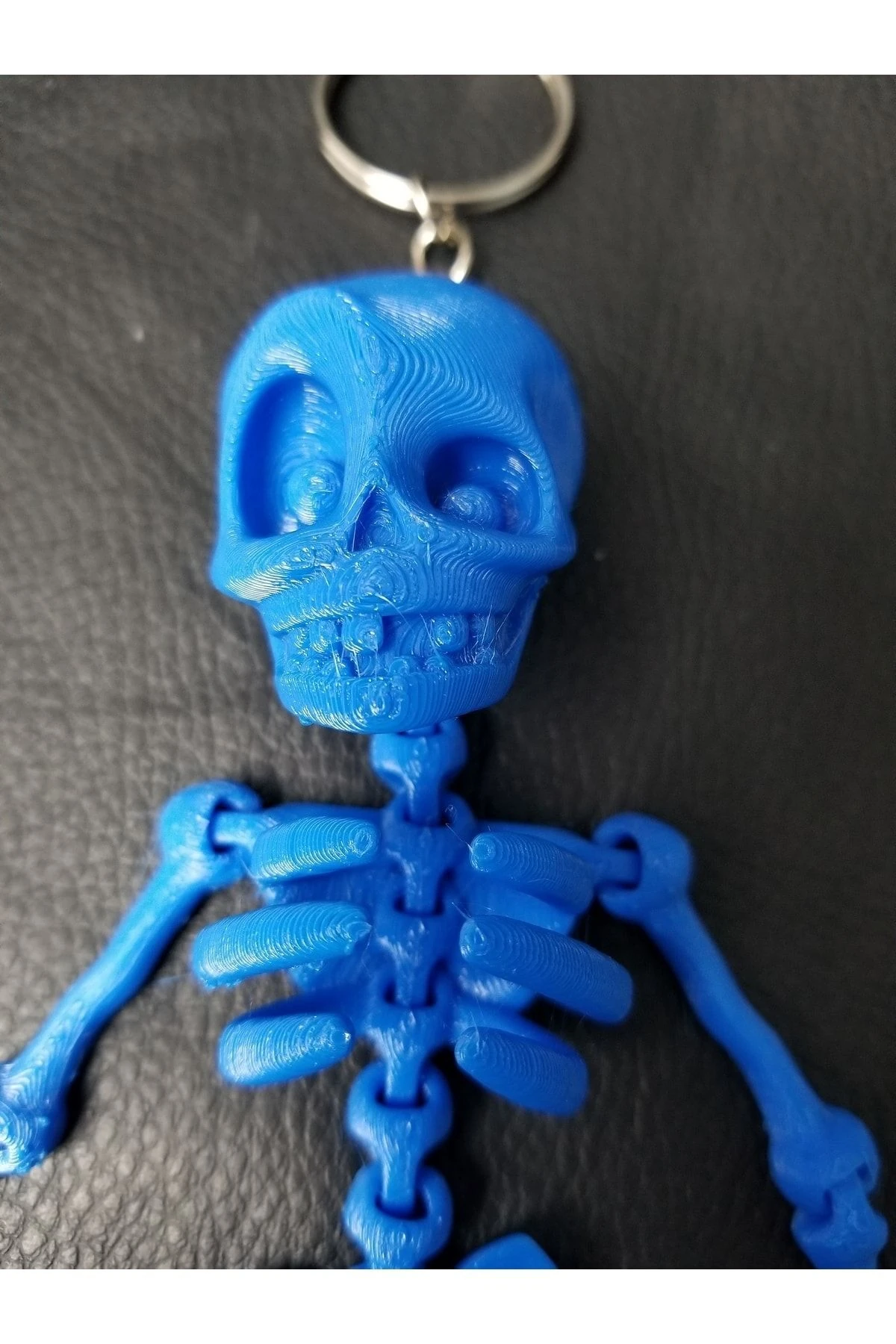 Iskelet Dikiz Ayna Süsü Mavi