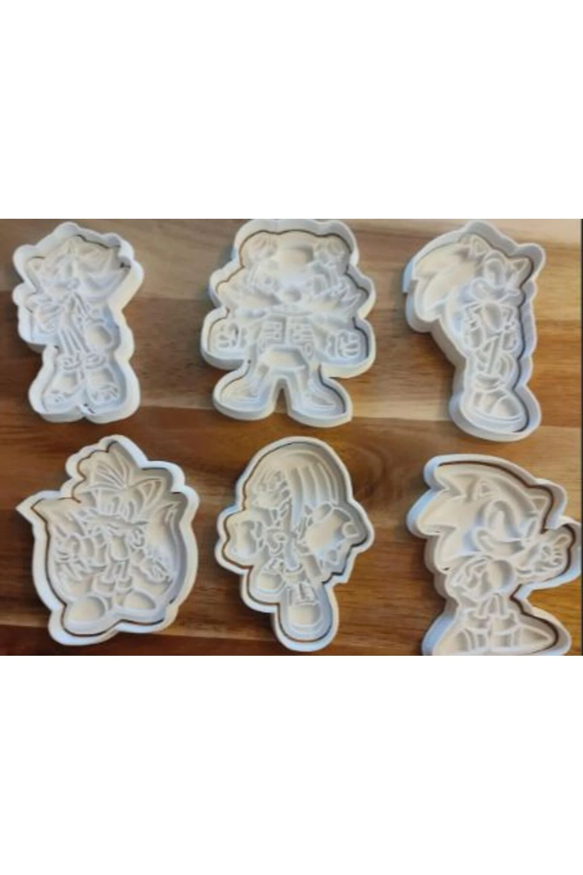 Sonic Hamur Şekillendirici / Kurabiye / Seramik / Oyun Kalıbı