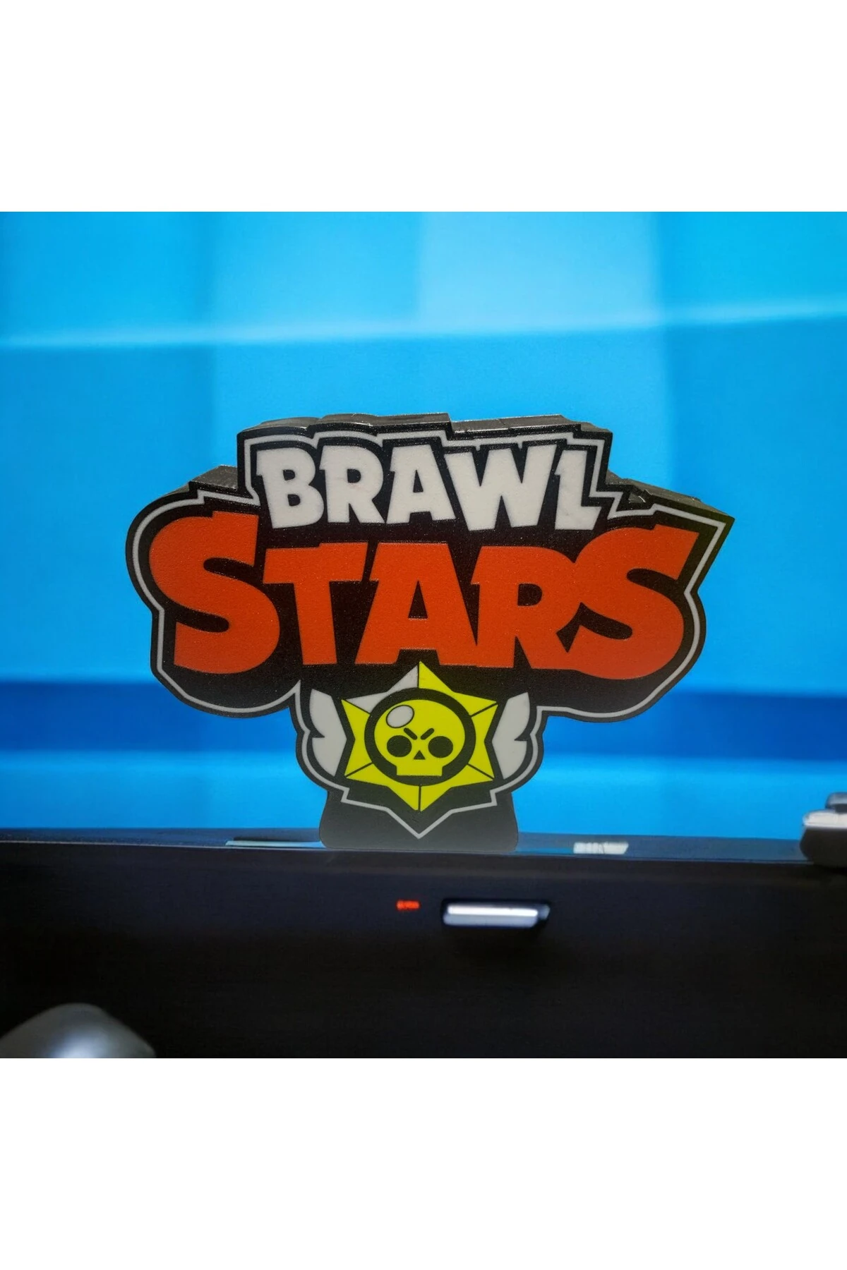 Brawl Stars - Isıklı Duvar ve Masa Lambası Logosu Oda Dekoratif Lamba