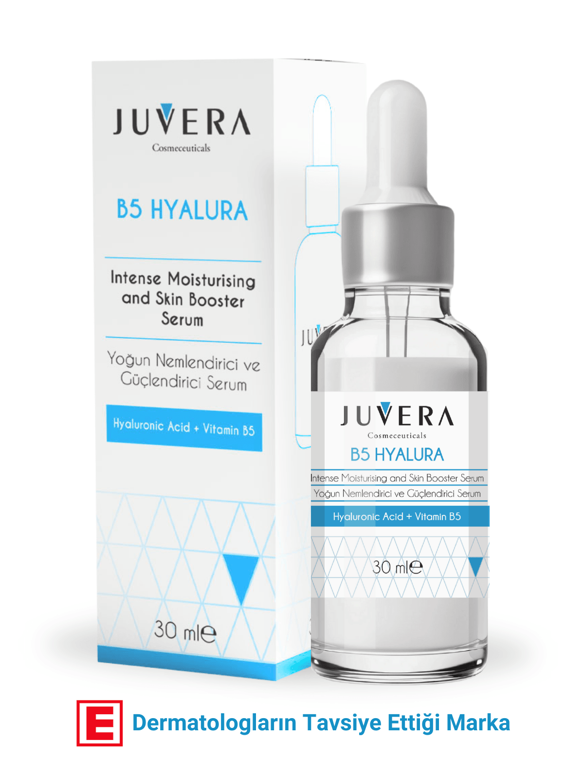 Juvera Hyaluronik Asit Serum B5 - B5 Hyalura -  Yoğun Nemlendirici Ve Cilt Güçlendirici Serum 