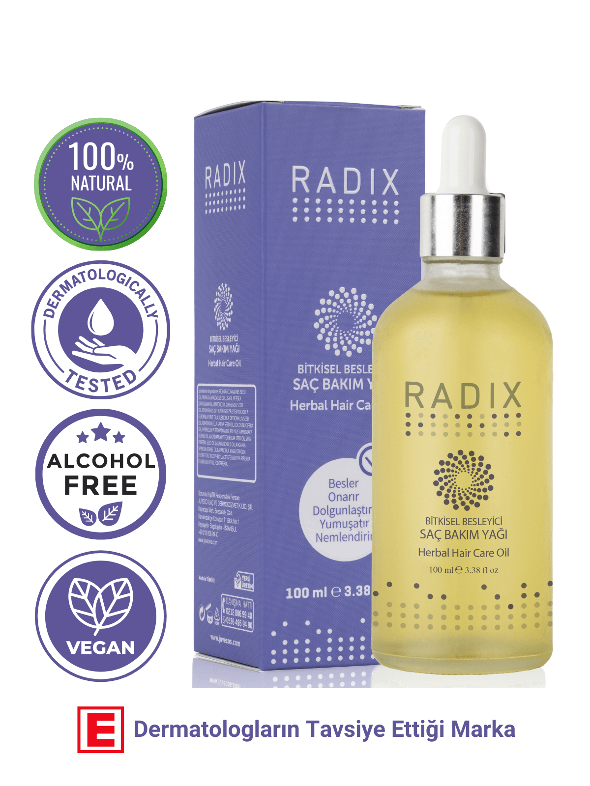 RADIX Herbal Hair Care Oil 100 ml