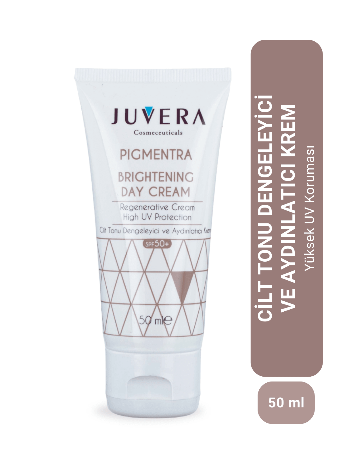 Juvera Cilt Tonu Dengeleyici Ve Aydınlatıcı Krem - Pigmentra Brightening Day Cream Spf50+ PA++++ 50ml