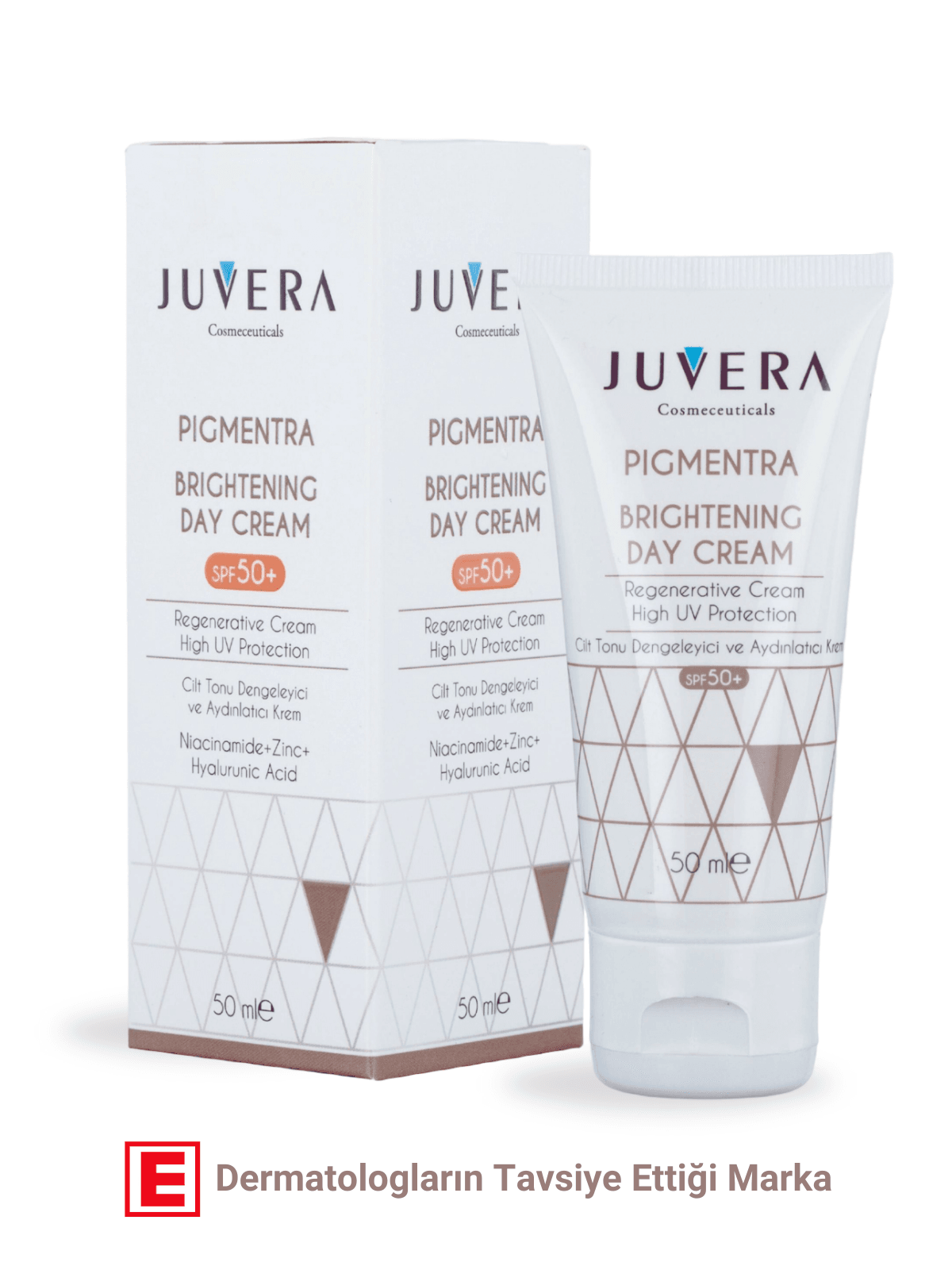 Juvera Cilt Tonu Dengeleyici Ve Aydınlatıcı Krem - Pigmentra Brightening Day Cream Spf50+ PA++++ 50ml