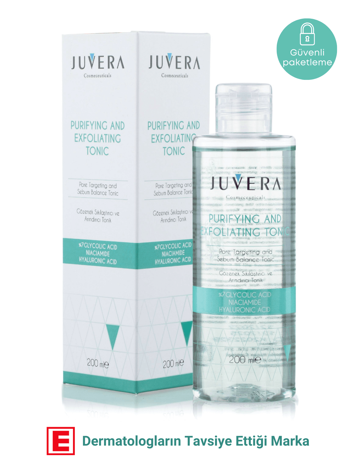 Juvera Purifying And Exfoliating Tonic - Gözenek Sıkılaştırıcı ve Arındırıcı Tonik 200ml