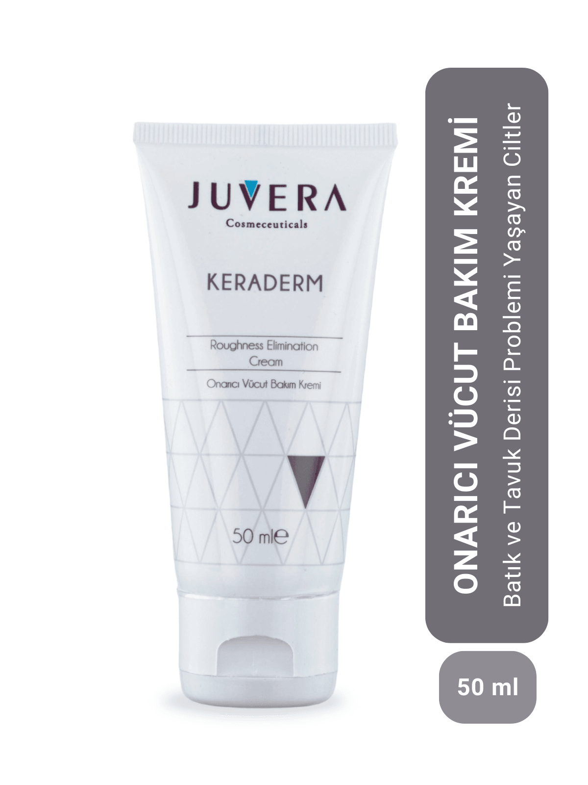 Juvera Keraderm Onarıcı Bakım Kremi 50ml - Batık Ve Tavuk Derisi Bakım Kremi