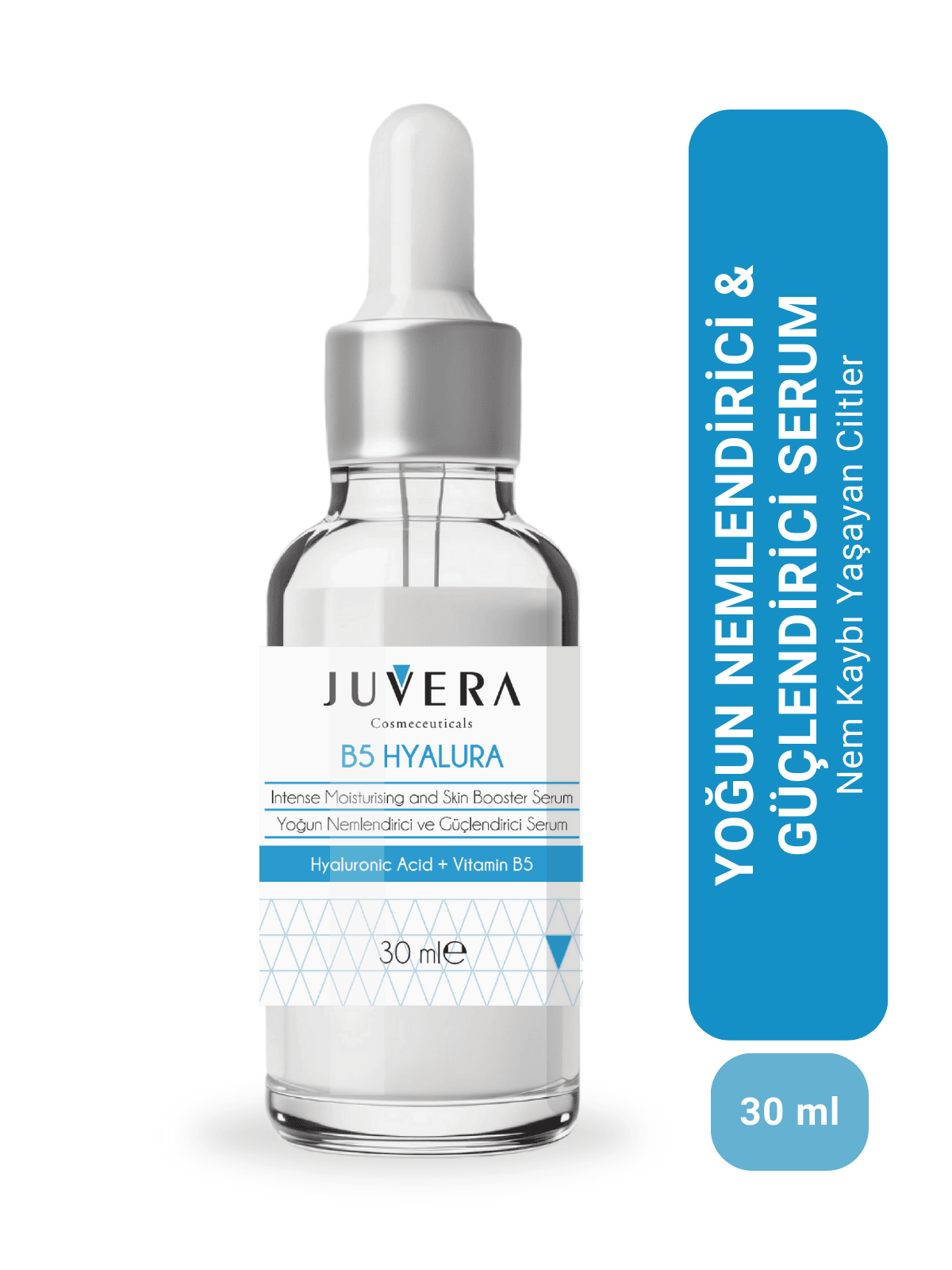 Juvera Hyaluronik Asit Serum B5 - B5 Hyalura -  Yoğun Nemlendirici Ve Cilt Güçlendirici Serum 