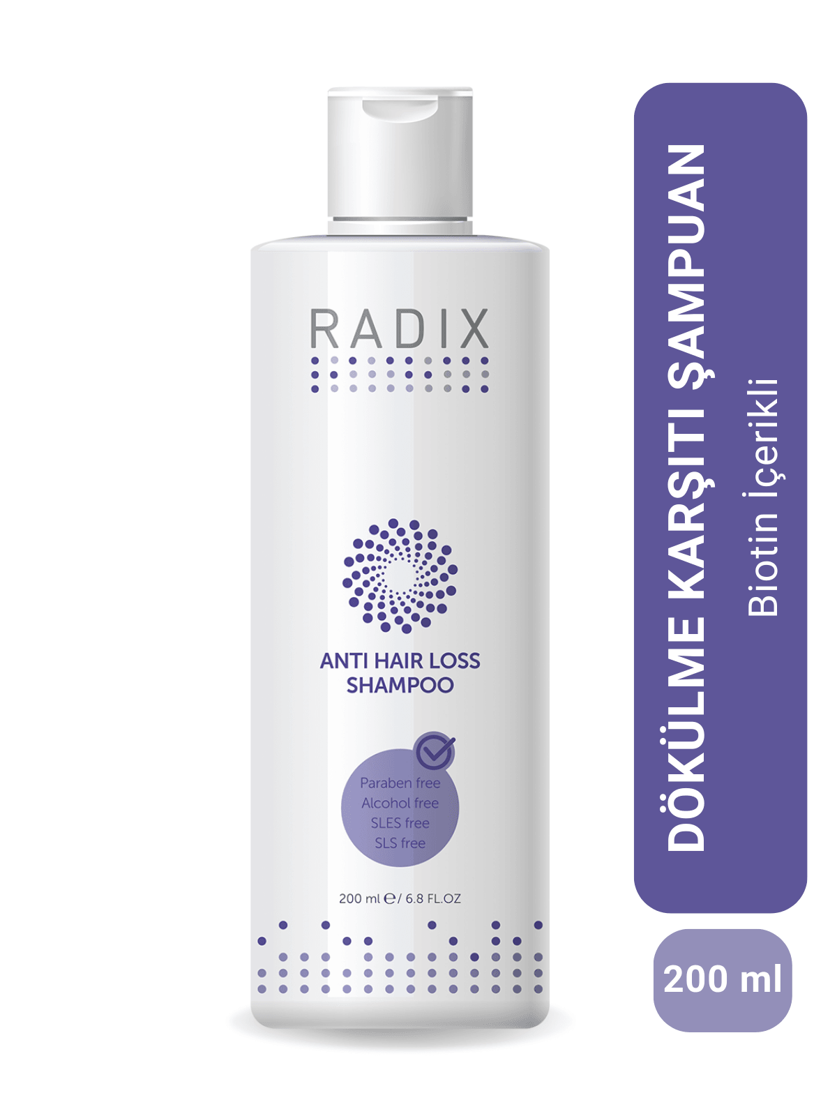 Radix Saç Dökülme Karşıtı Şampuan - Anti Hair Loss Shampoo 200 ml