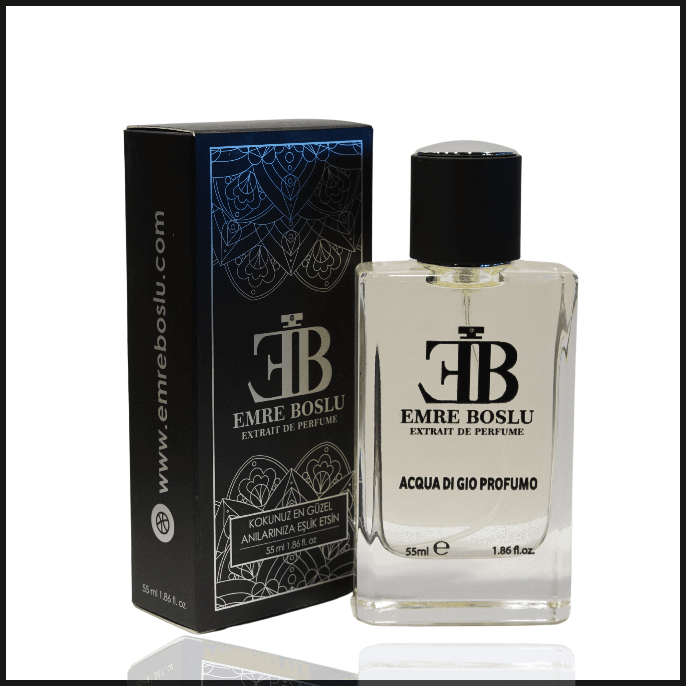 Emre BOSLU Acqua Di Gio Profumo 55 ml Extrait Erkek Parfüm
