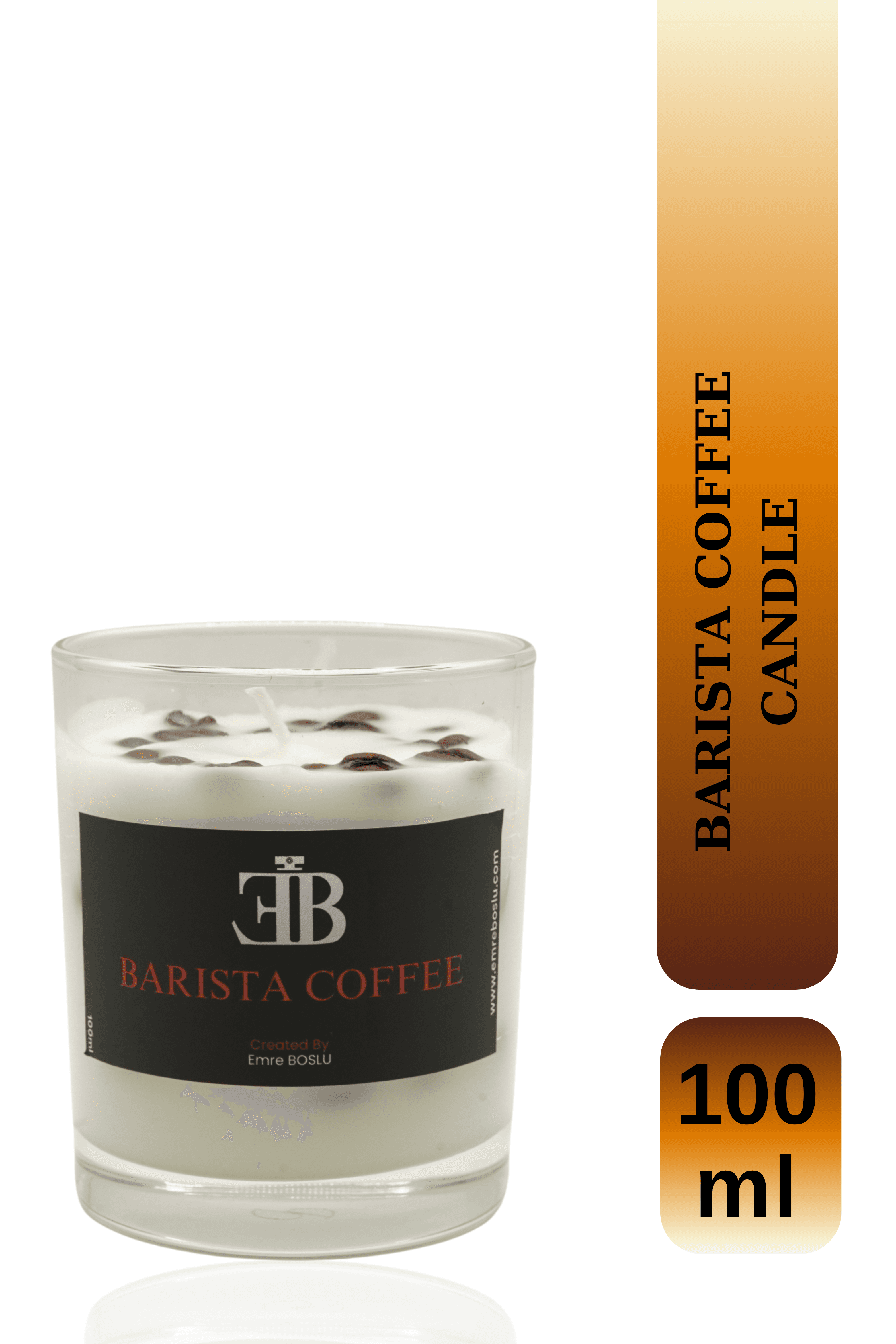 Emre BOSLU Barista Coffee 100ml Mum / Candle