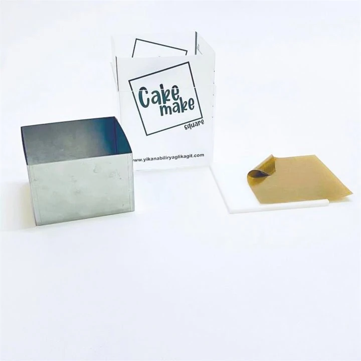 CAKE MAKE KARE KESKİN KENAR KALIBI
