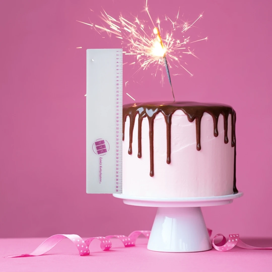 DÜZ CETVELLİ PASTA SIVAMA TARAĞI 5MM