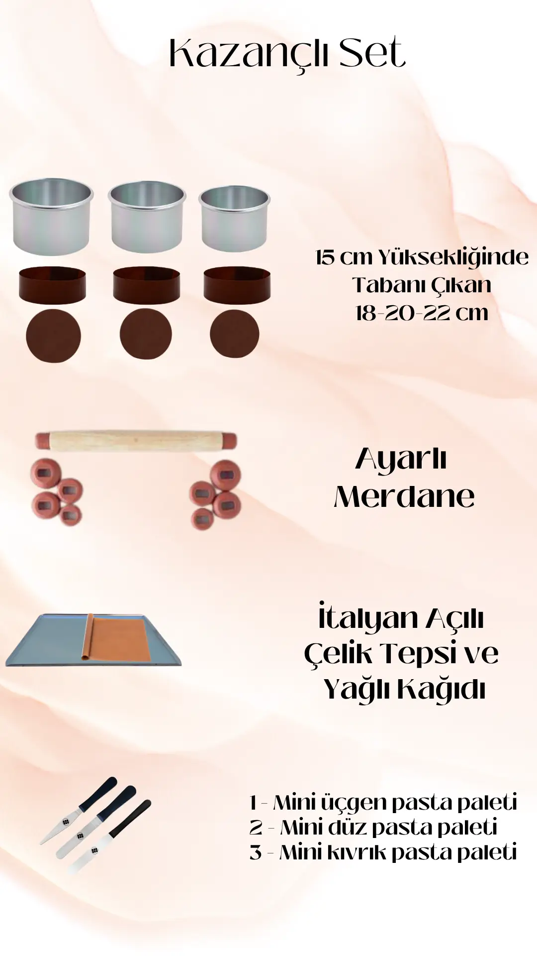 İndirimli Pastacılık Setleri