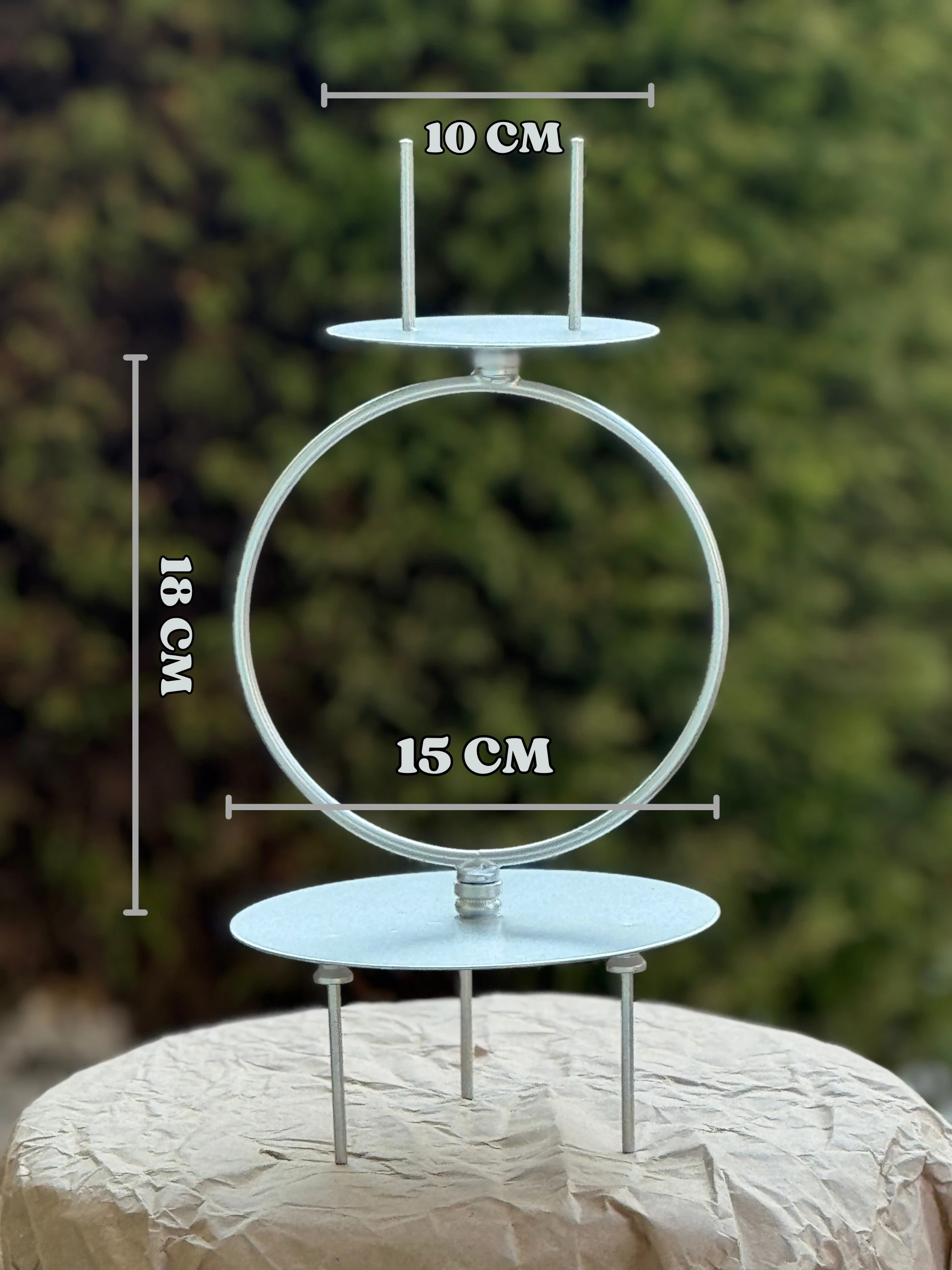 Pasta Dekor Standı Yuvarlak