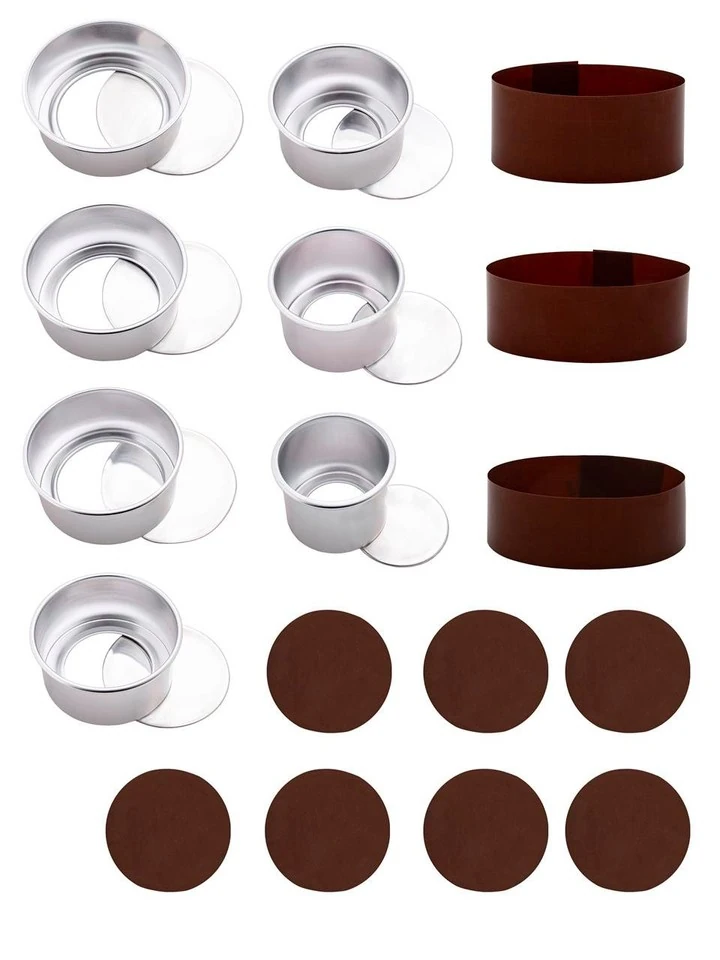 Modern Pandispanya Kalıbı Tabanı Çıkabilen Set