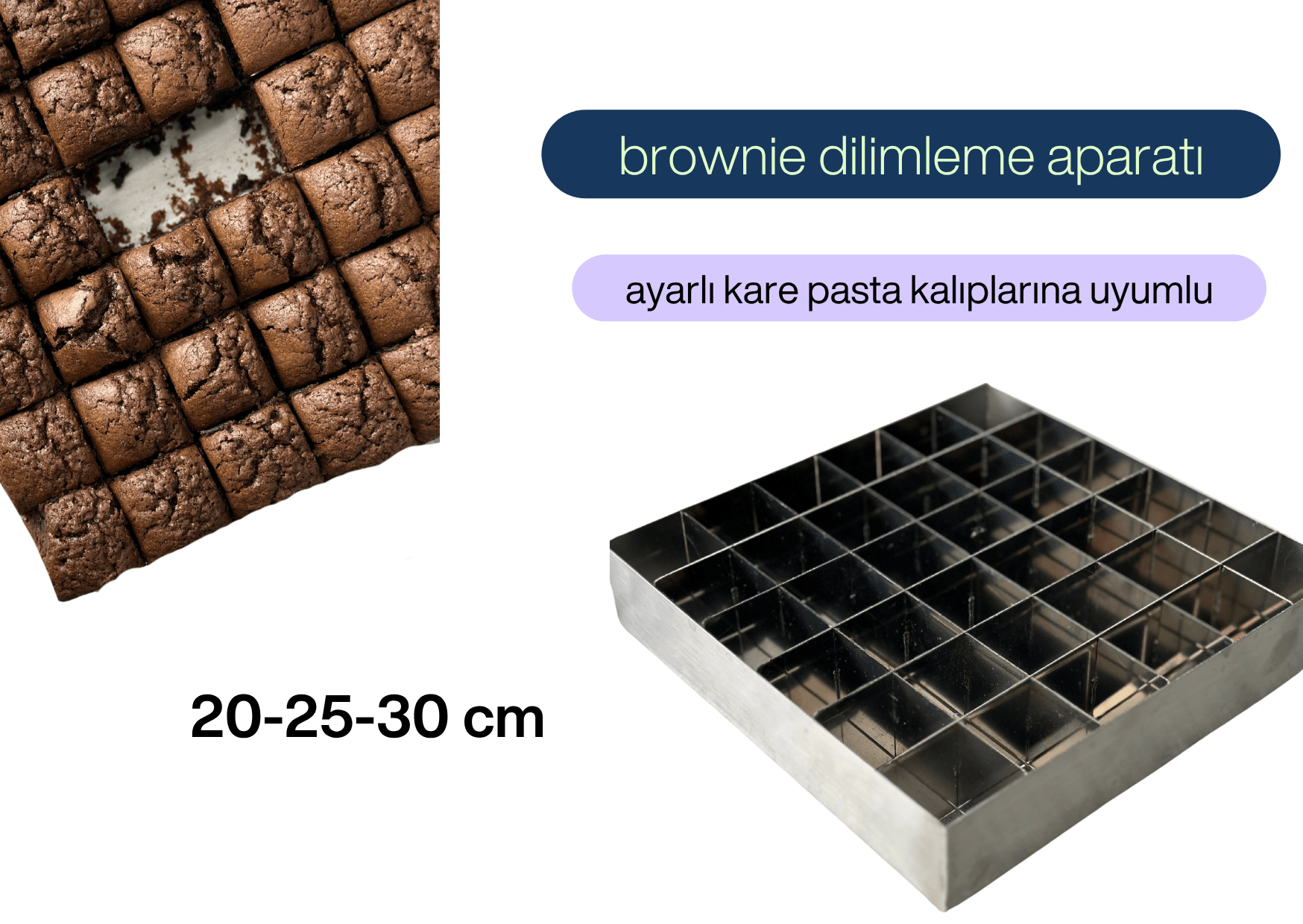 Brownie Dilimleme Aparatı