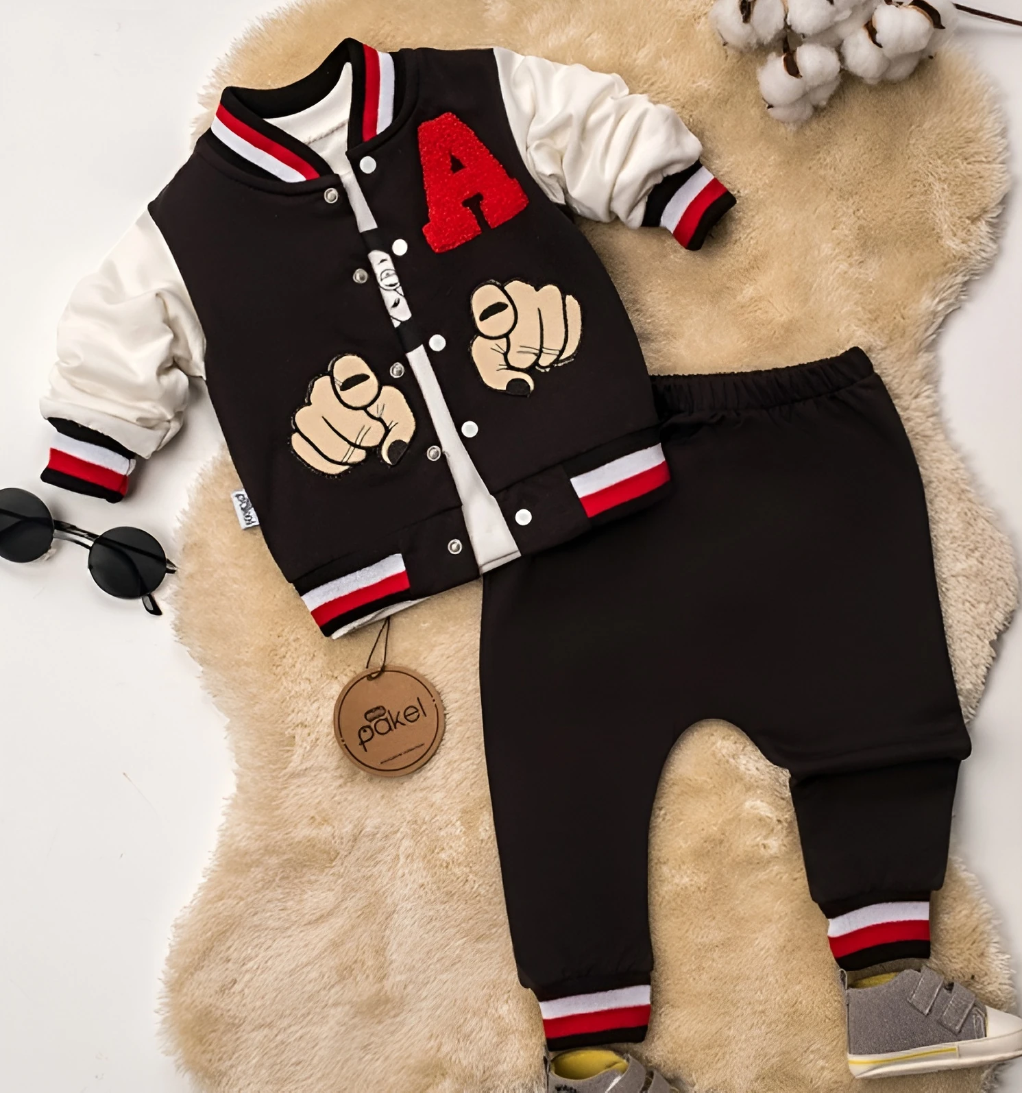 Nakışlı Kolej Takım - Siyah