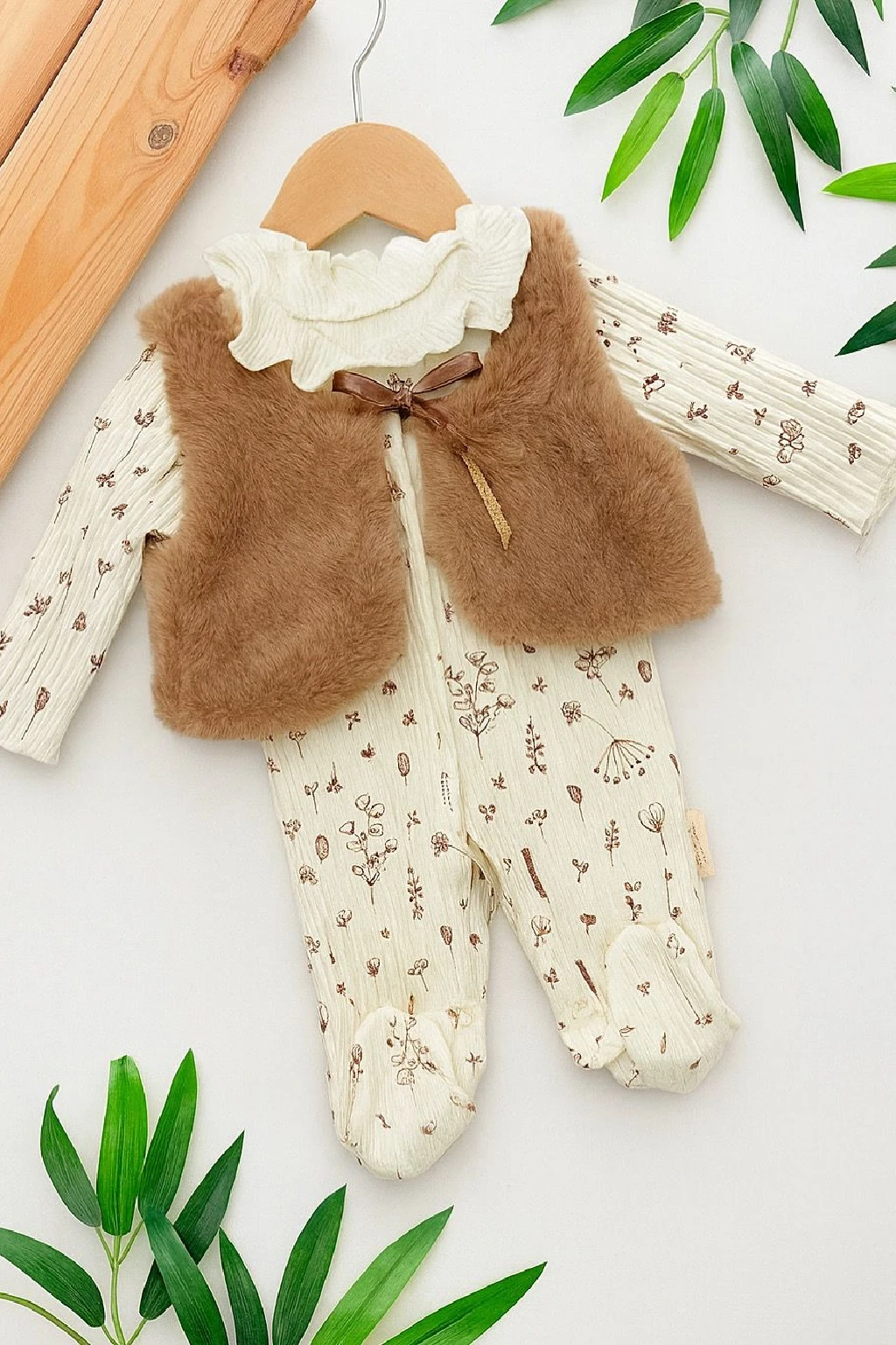 Kürk Hırkalı Premium Tulum Seti