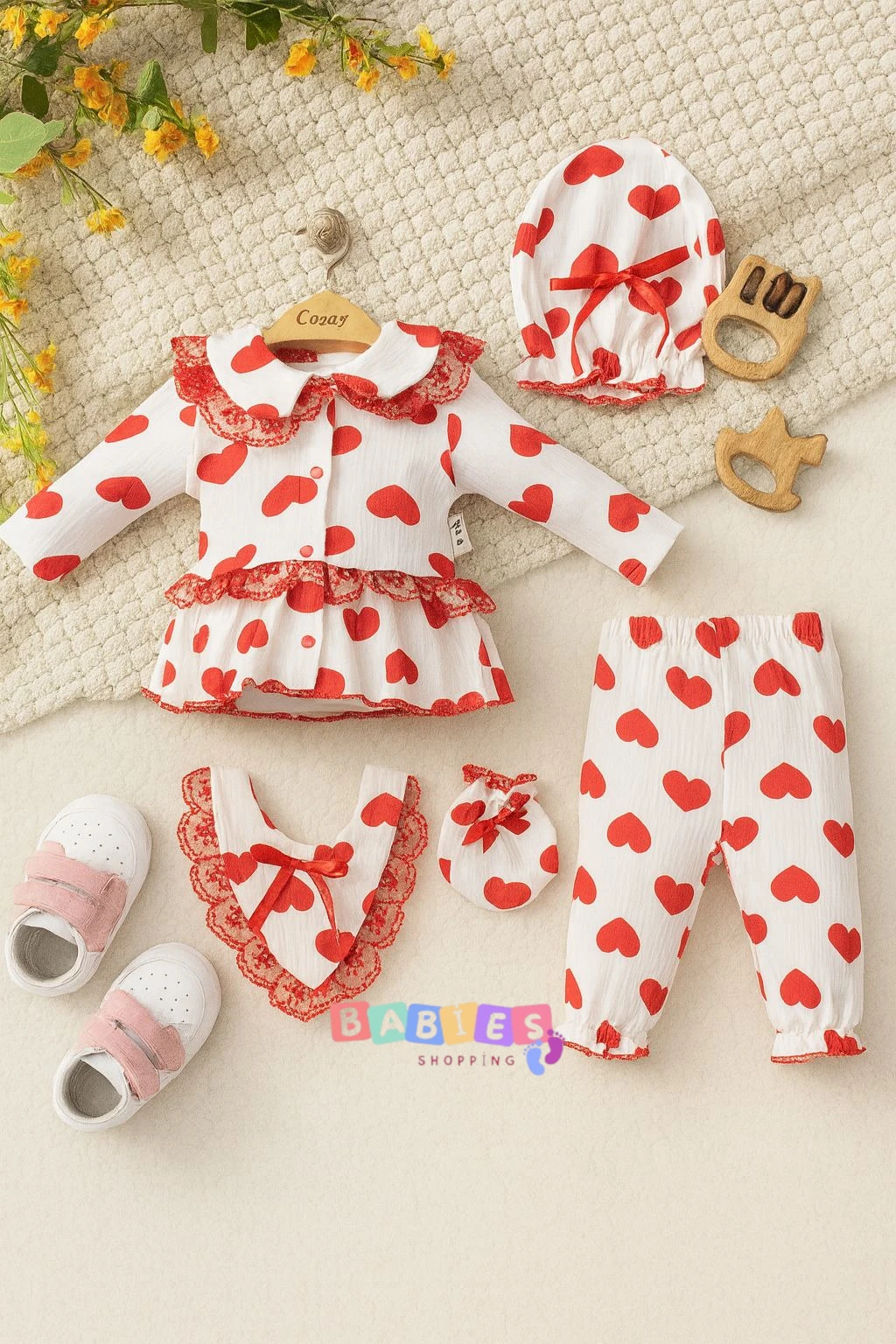 Kalpli Fistolu Beşli Yenidoğan Seti